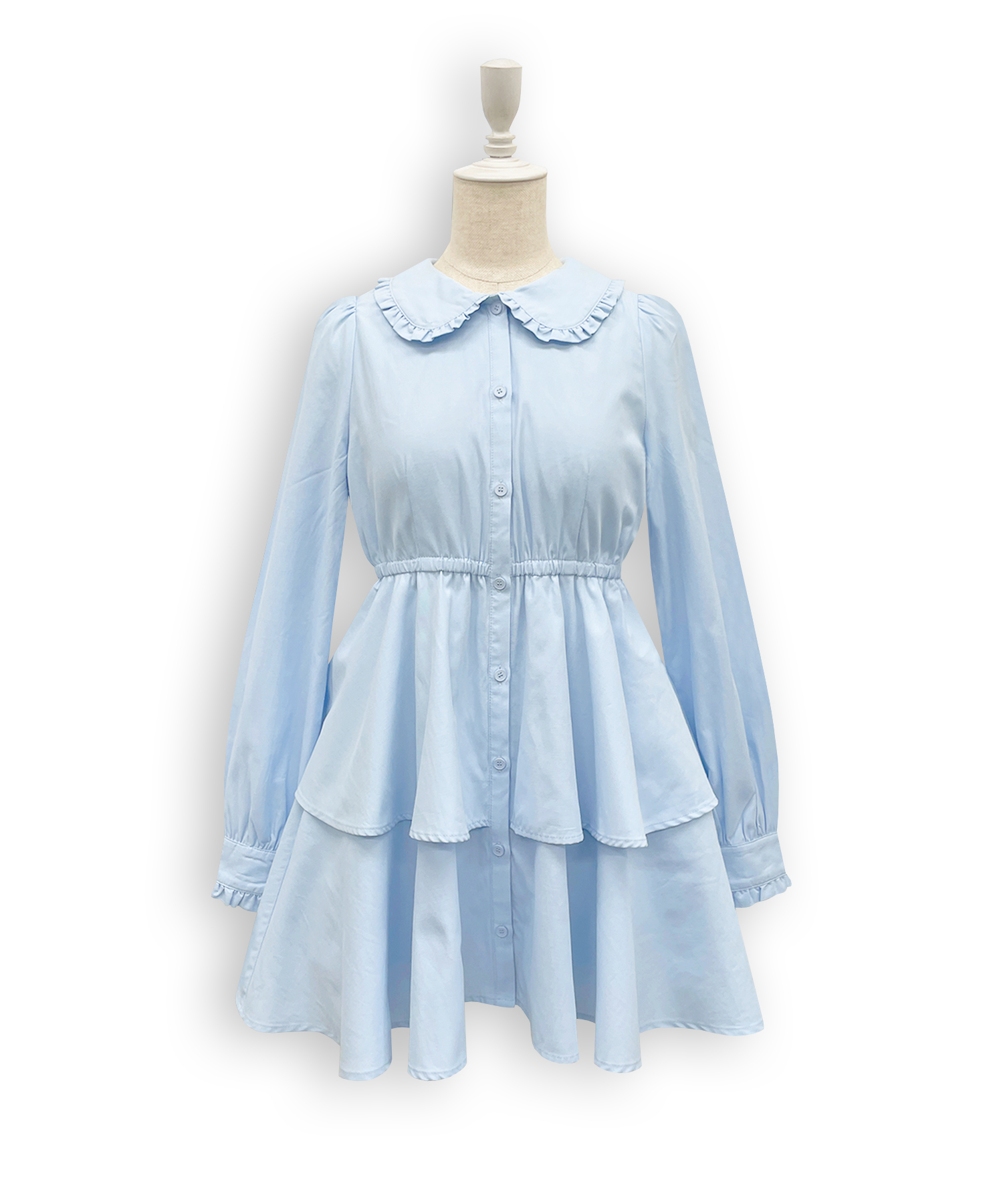 ベストセットシャツワンピース