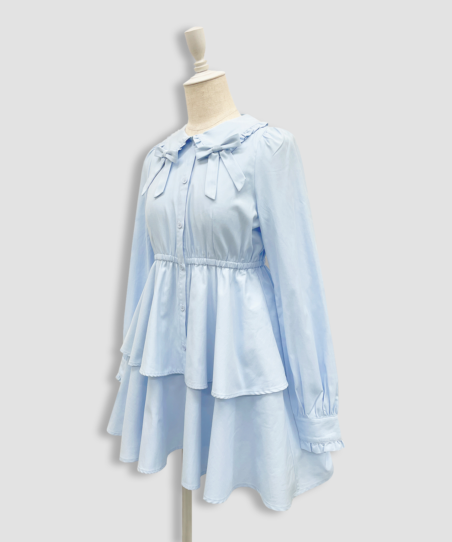 ベストセットシャツワンピース