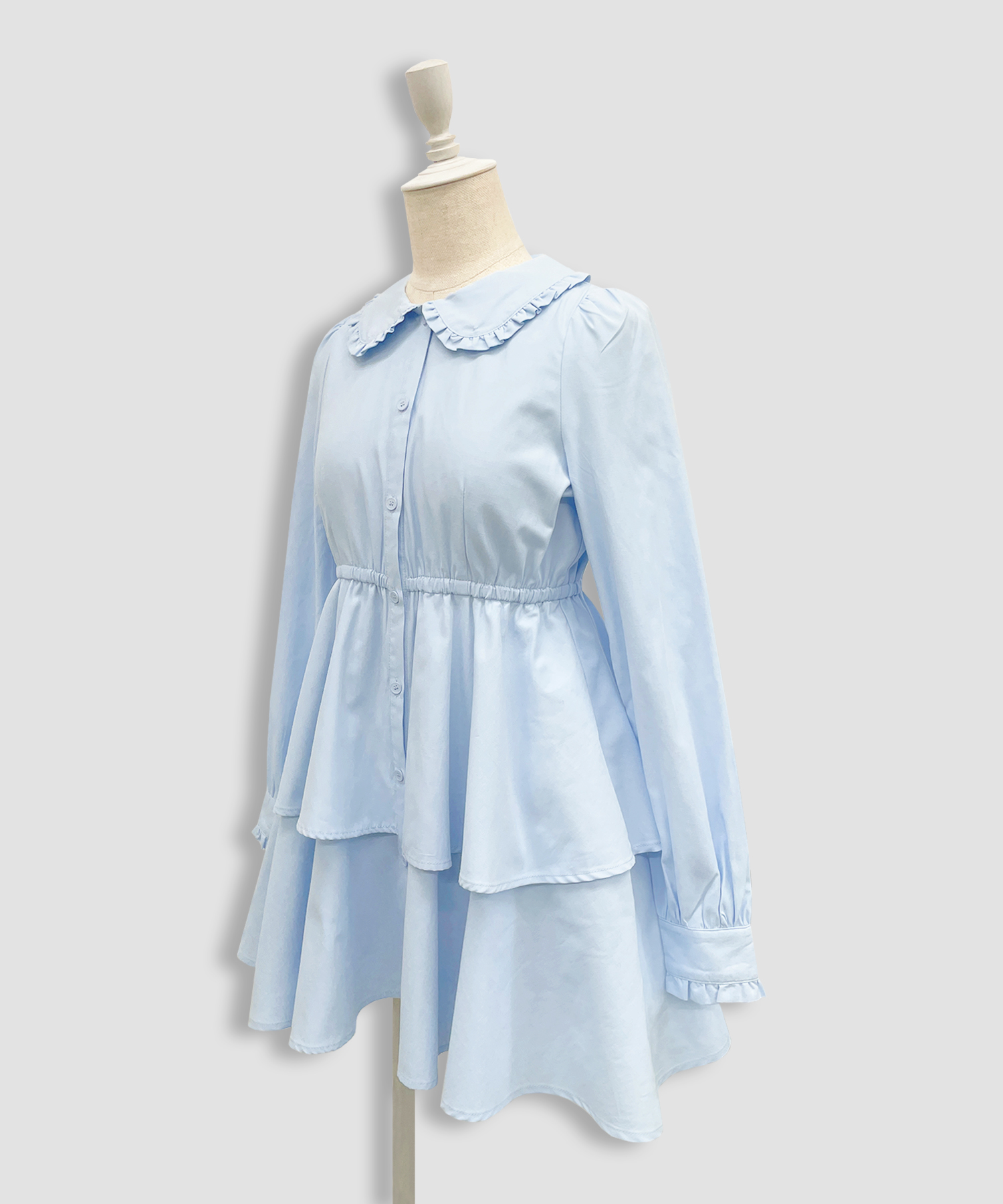 ベストセットシャツワンピース