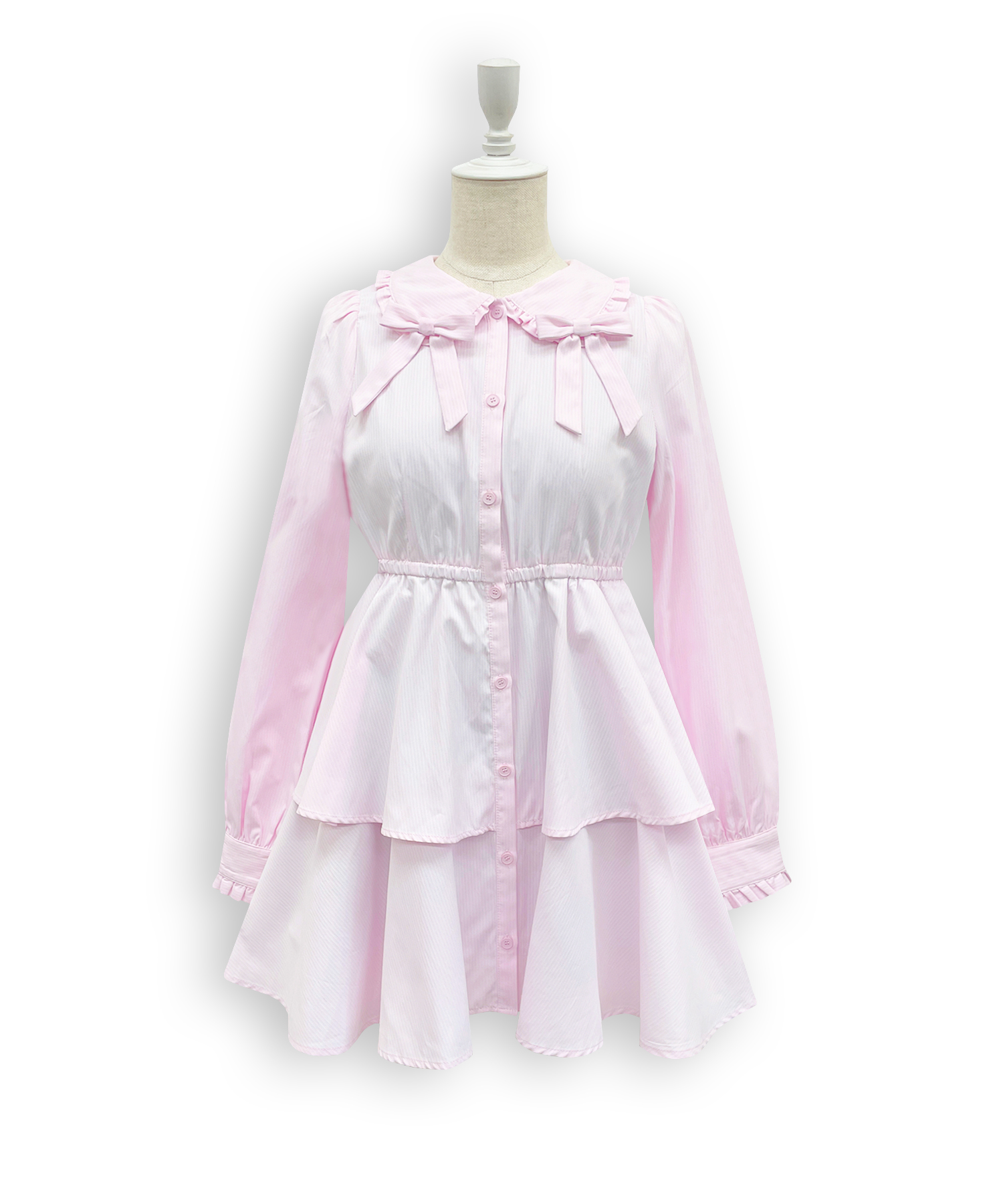 ベストセットシャツワンピース