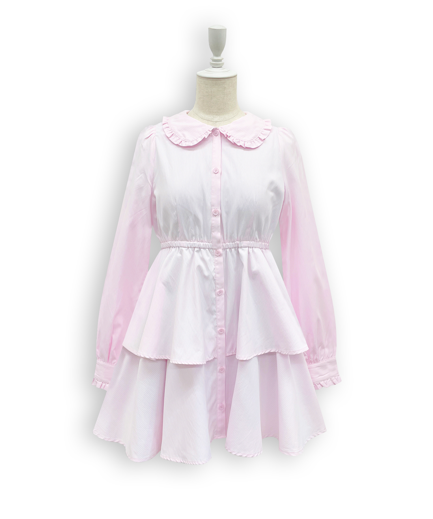 ベストセットシャツワンピース