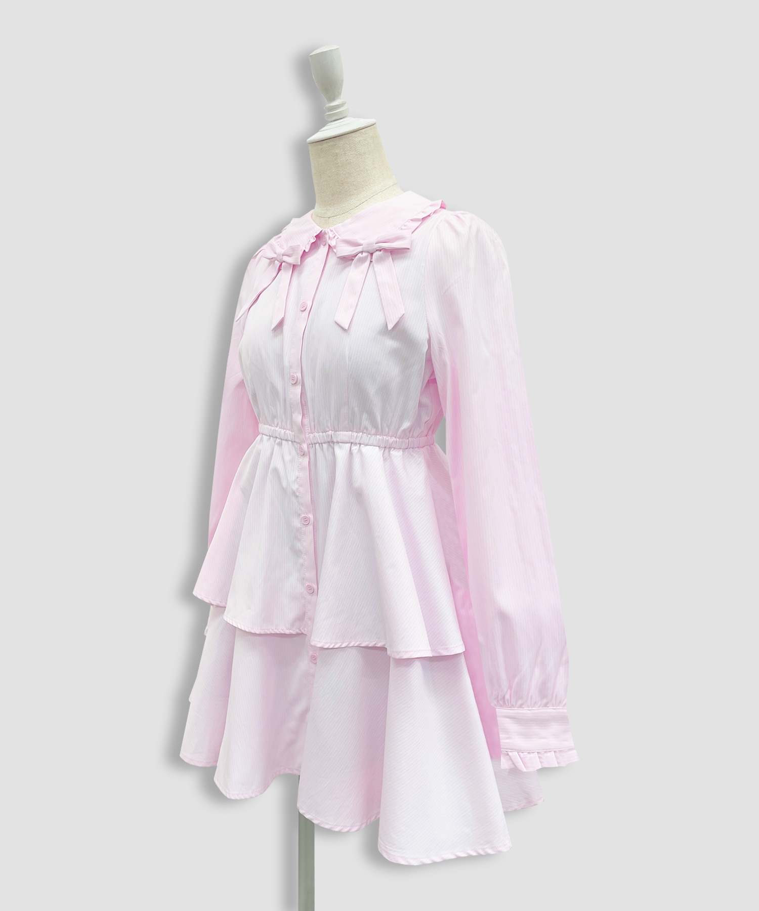 ベストセットシャツワンピース