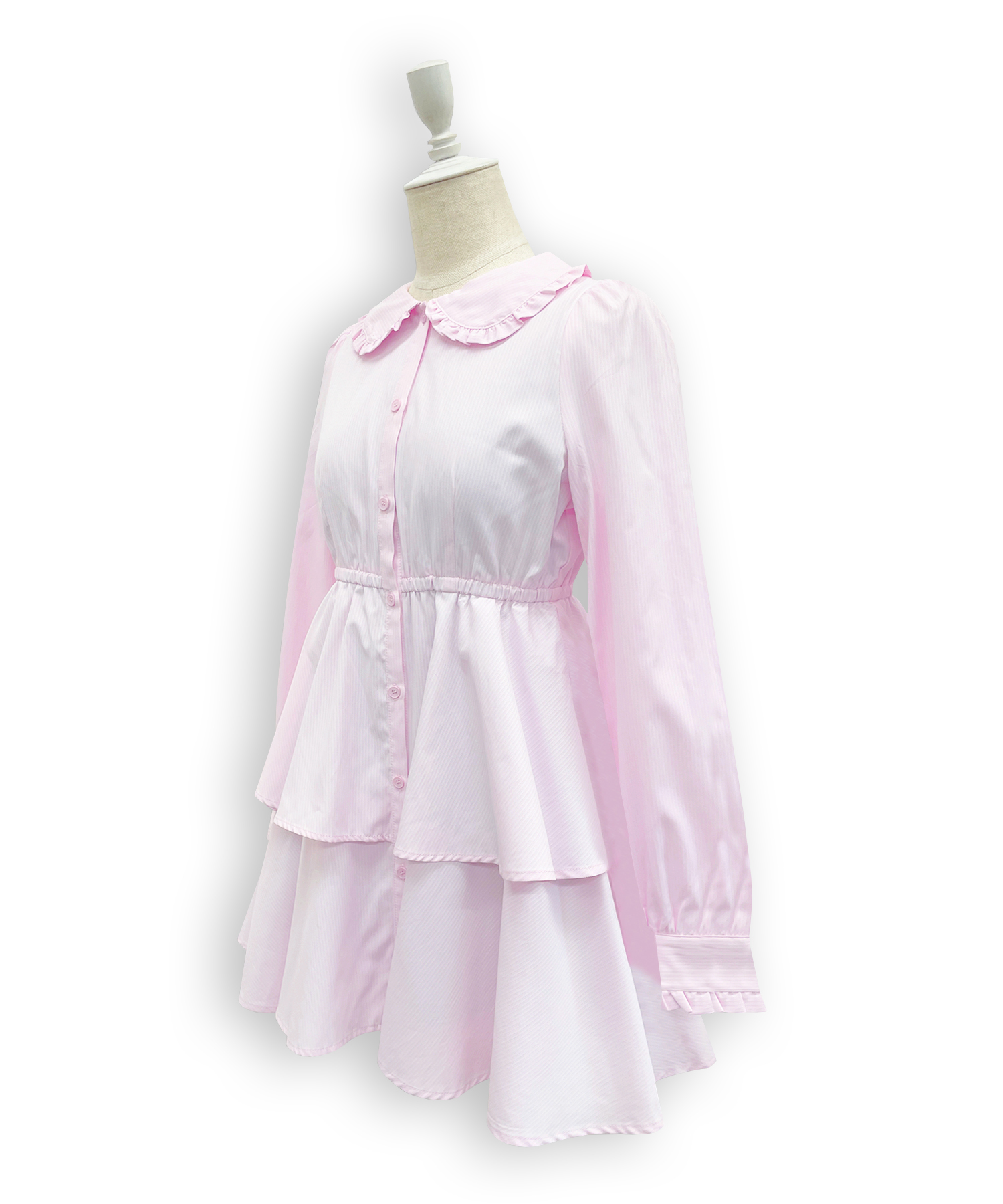 ベストセットシャツワンピース