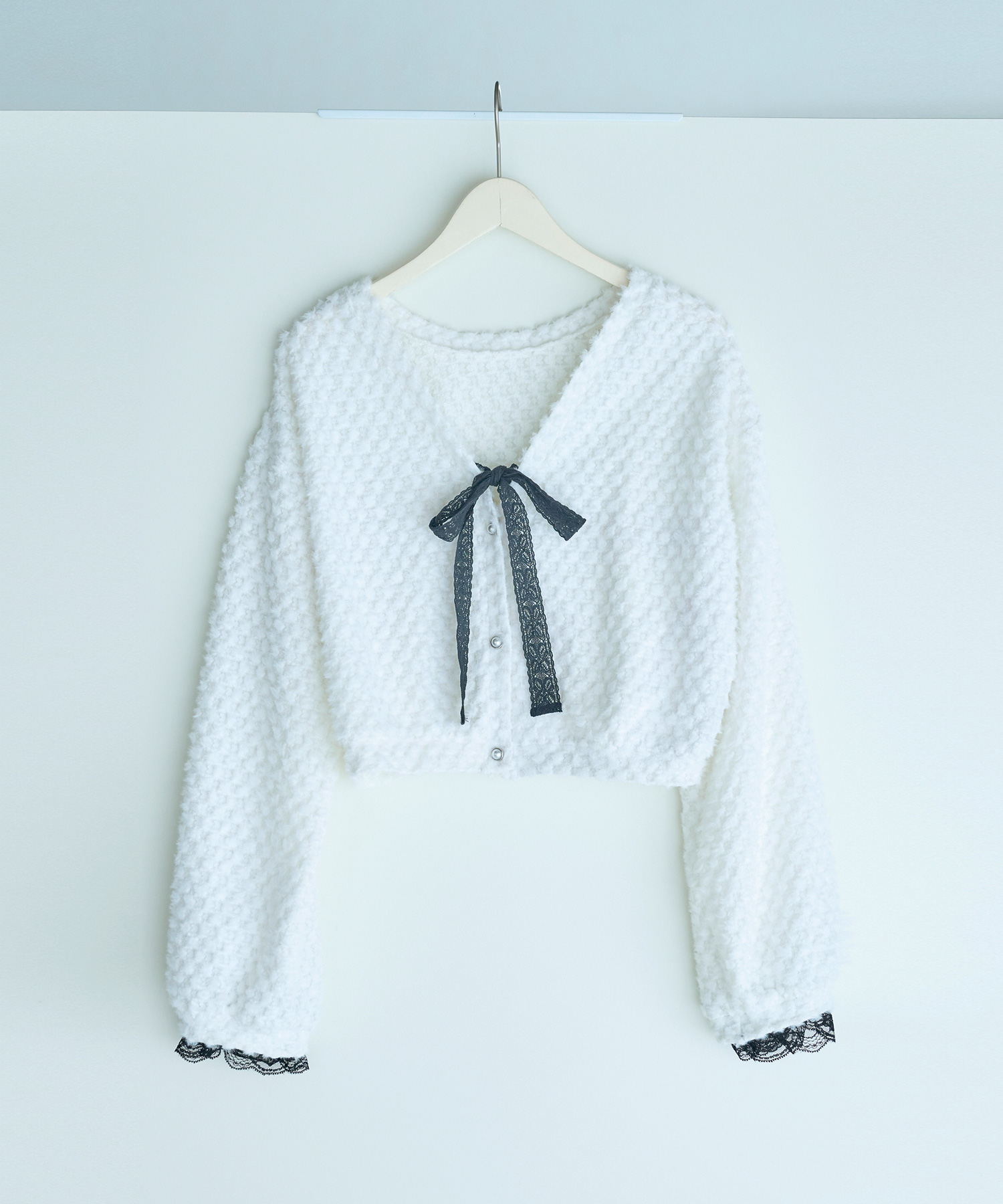 cardigan check camisole onepiece