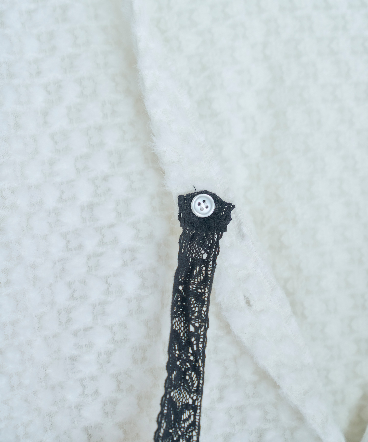 cardigan check camisole onepiece