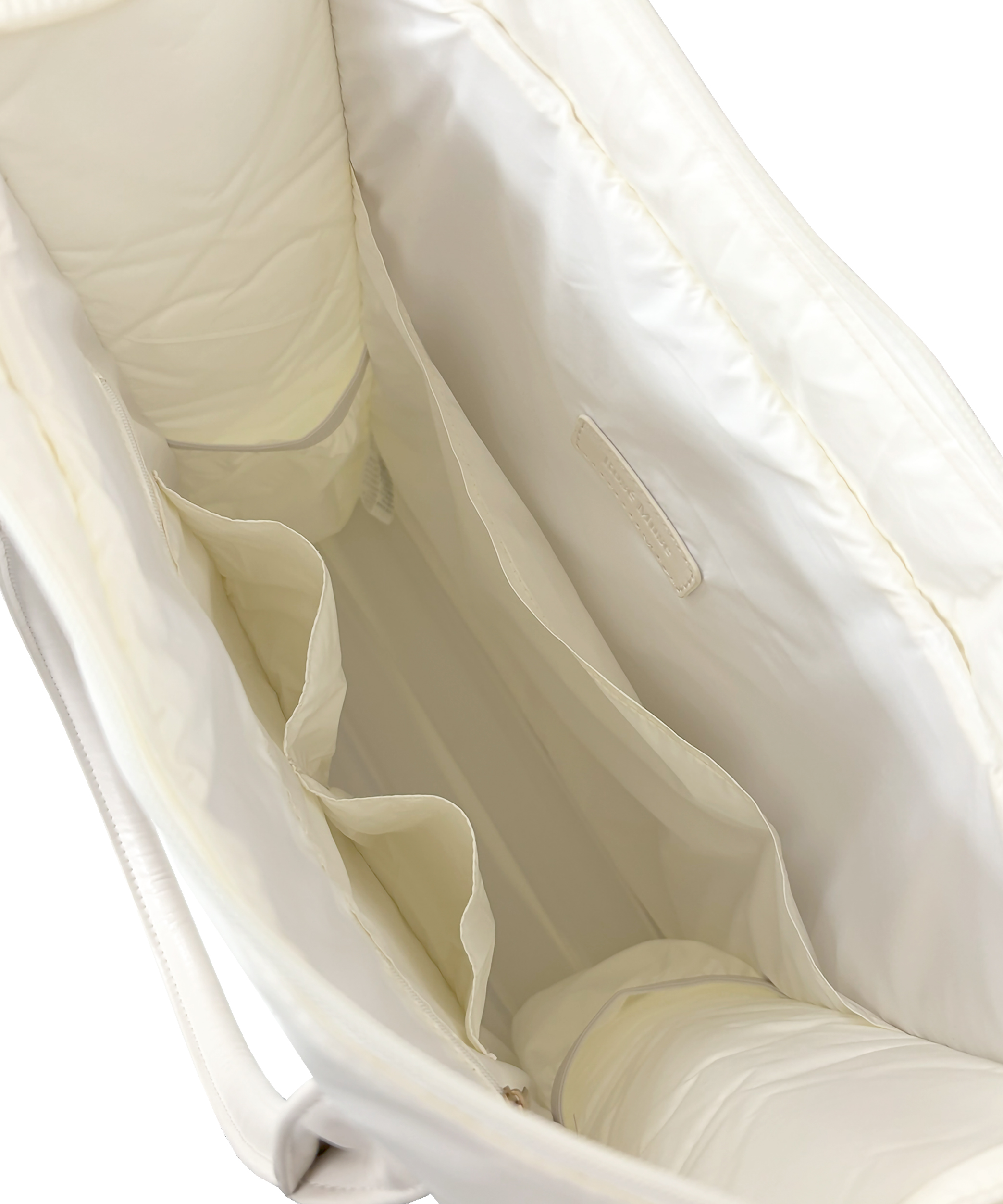 Heart quilted lightweight tote