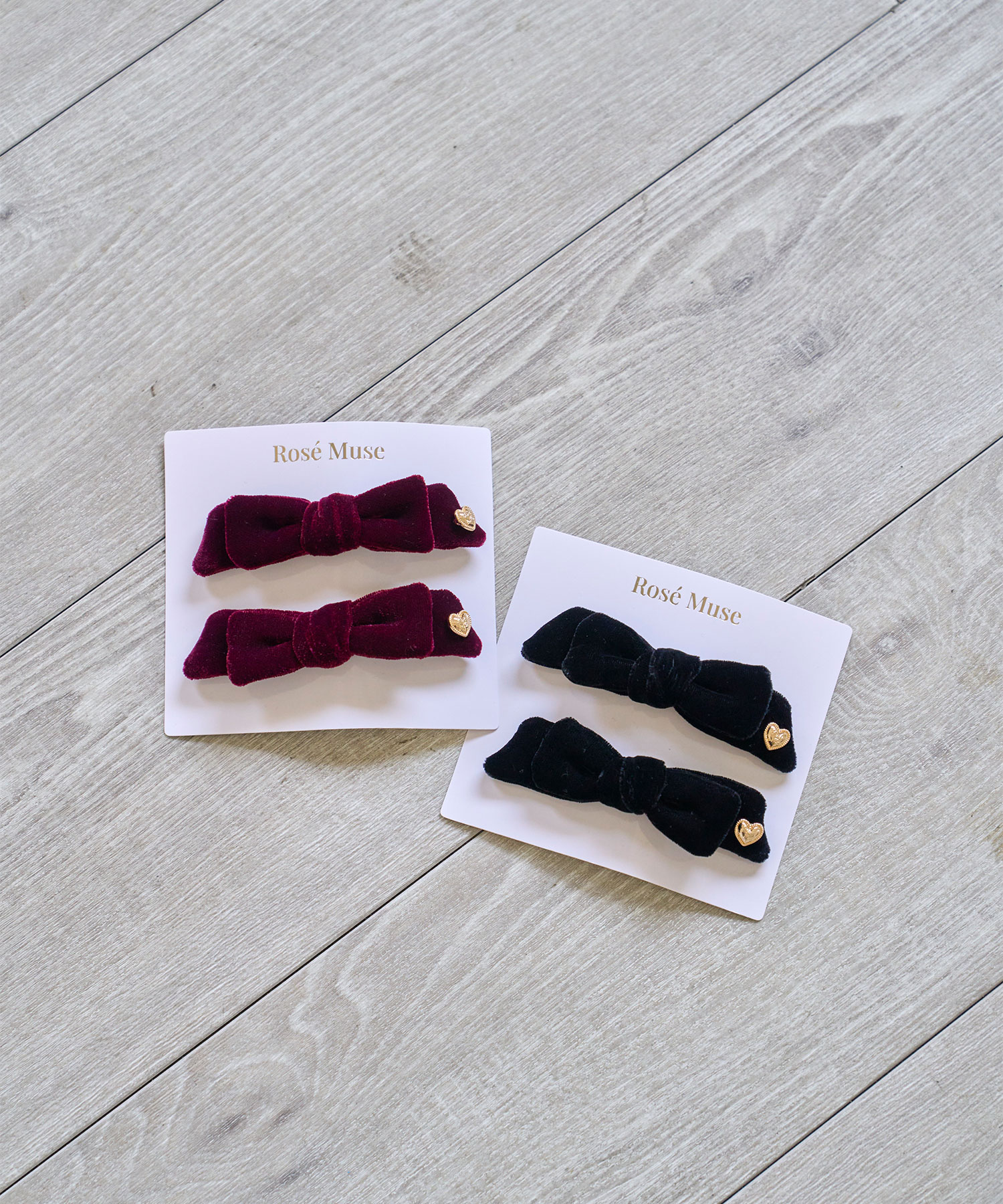 ヘアアクセサリー Ribbon-VELVET(Black) Ribbon-VELVET(Black) ※予約商品 – LETICIA