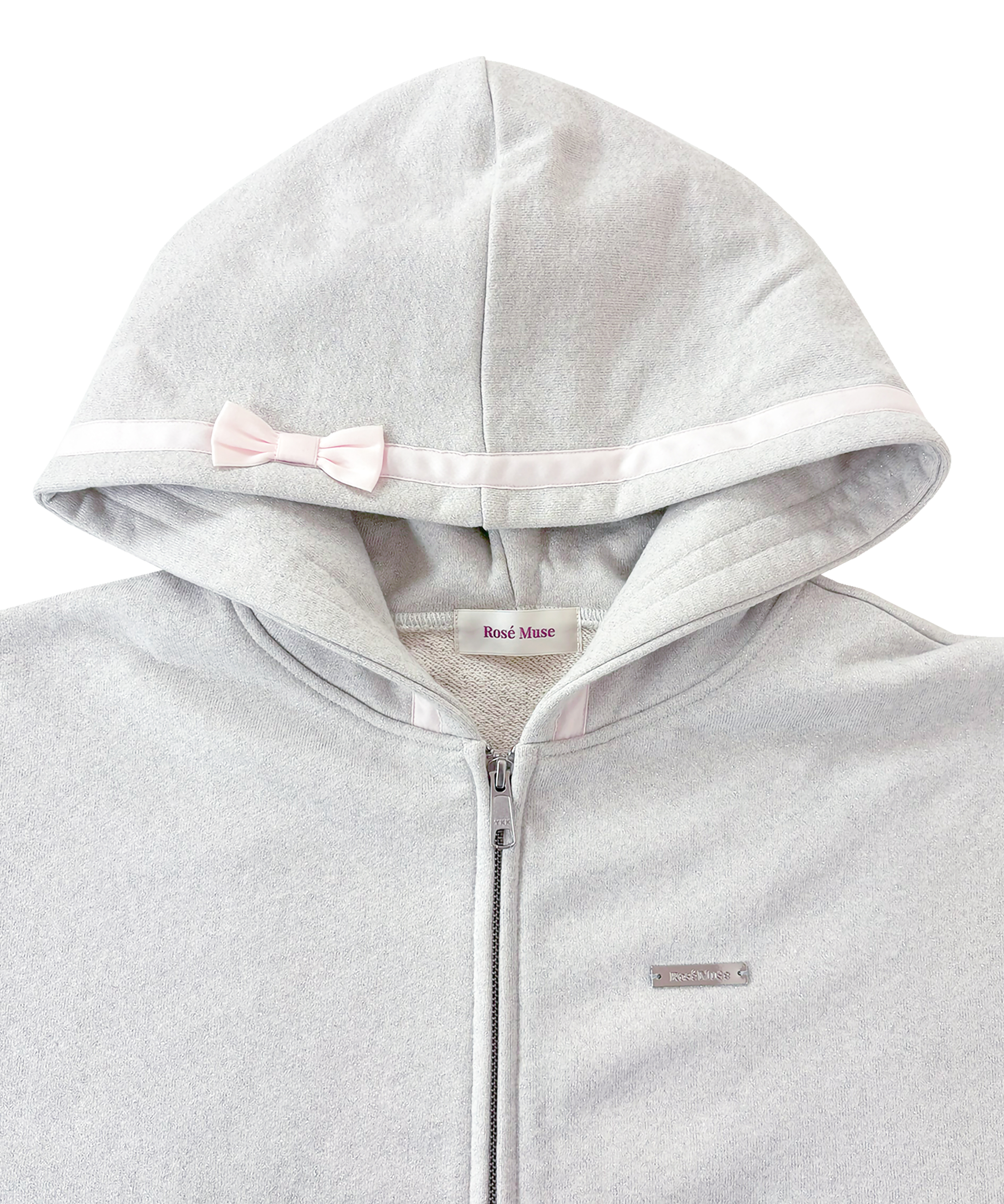 Satin ribbon point cargo zip set 上のみ Satin ribbon point cargo zip set – BUNNY APARTMENT