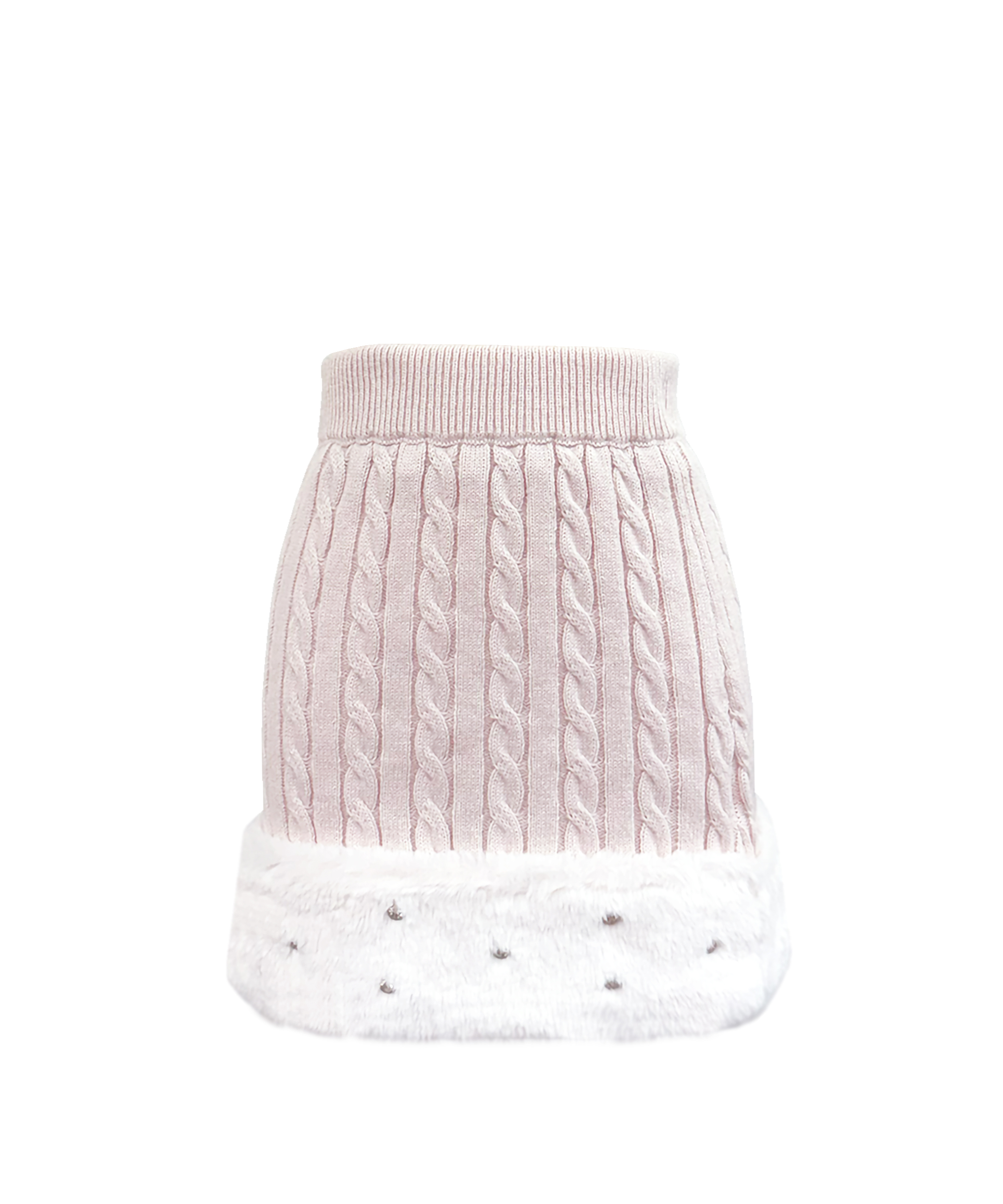 Fur point knit mini set up – BUNNY APARTMENT