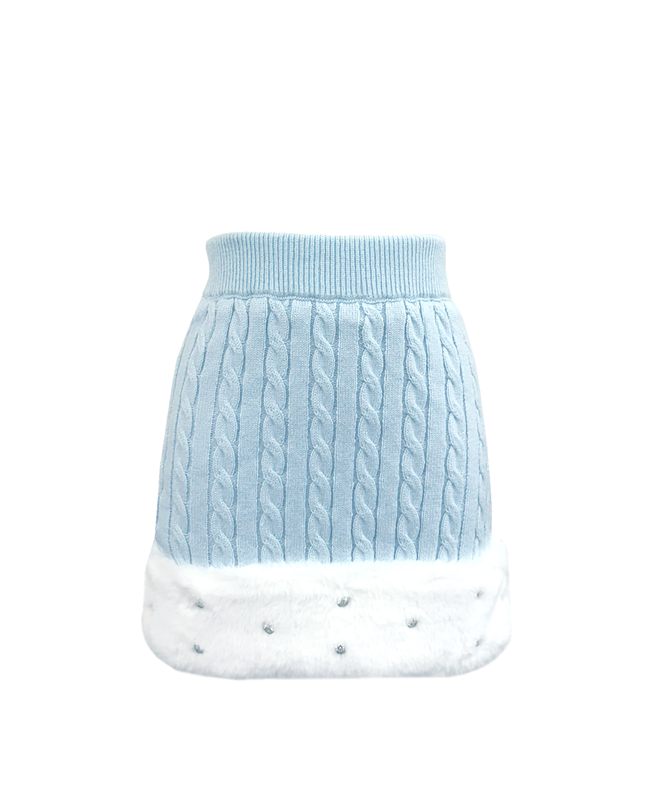 Fur point knit mini set up – BUNNY APARTMENT