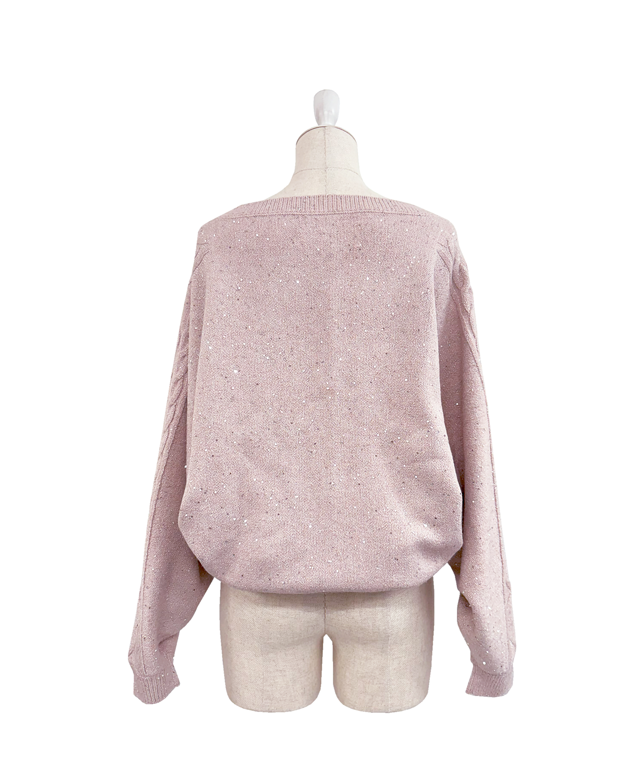 【新品未使用】Rosé Muse Glitter knit o/p set S Glitter knit o/p set – BUNNY APARTMENT
