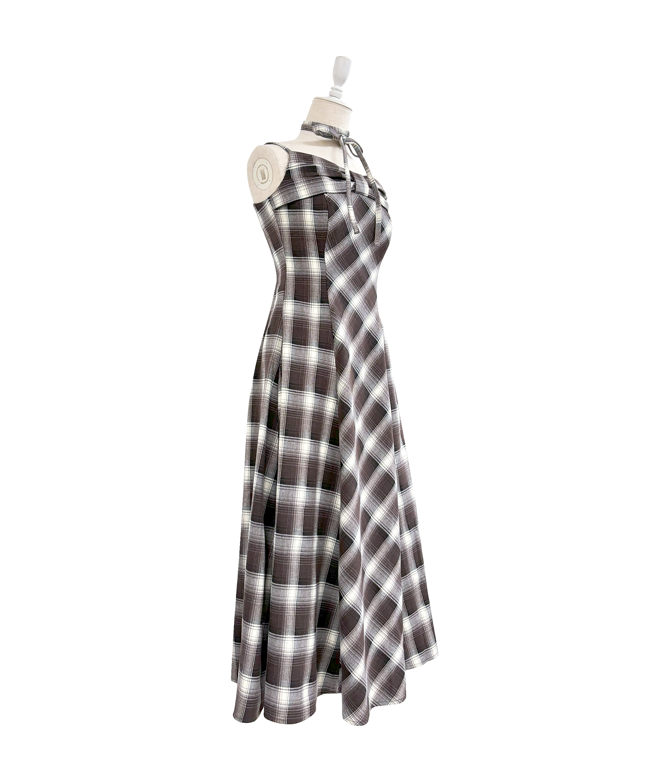 ワンピース Bibiy CAMELLIA RIBBON DRESS BIBIY. MADE | CAMELLIA RIBBON DRESS BLACK｜Bibiy.