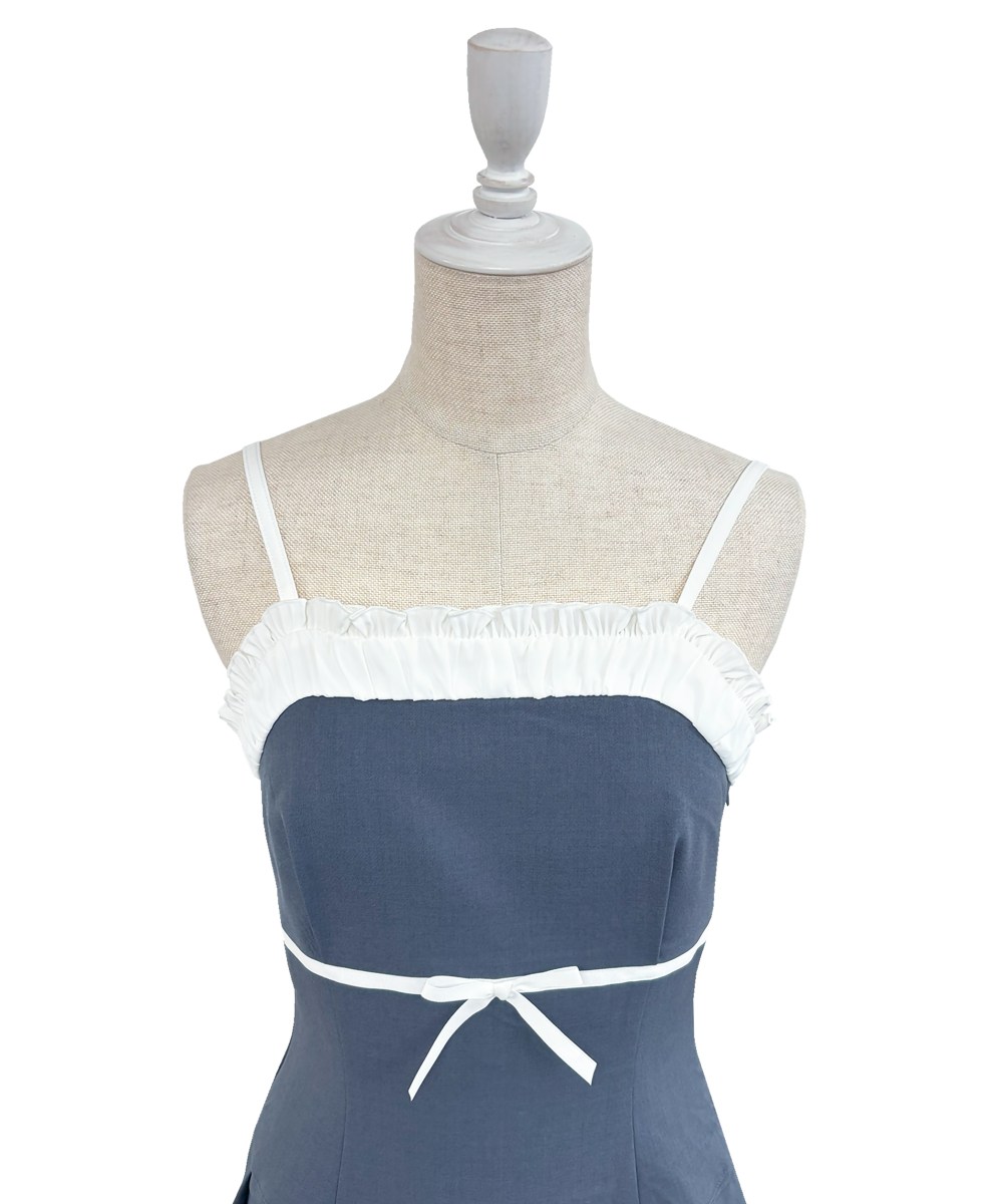 Layered cami mini one piece