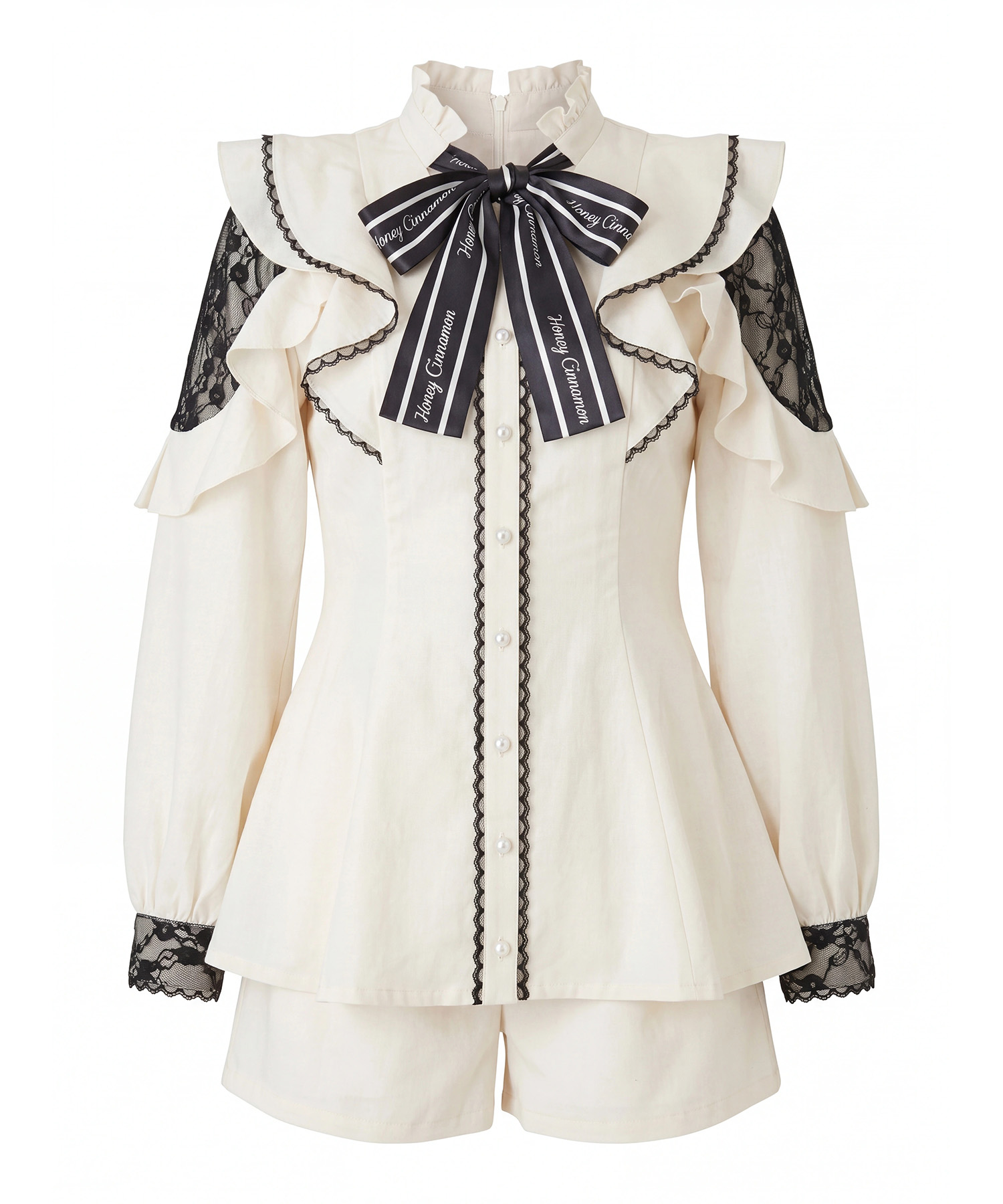 ボウタイロゴリボンセットアップ