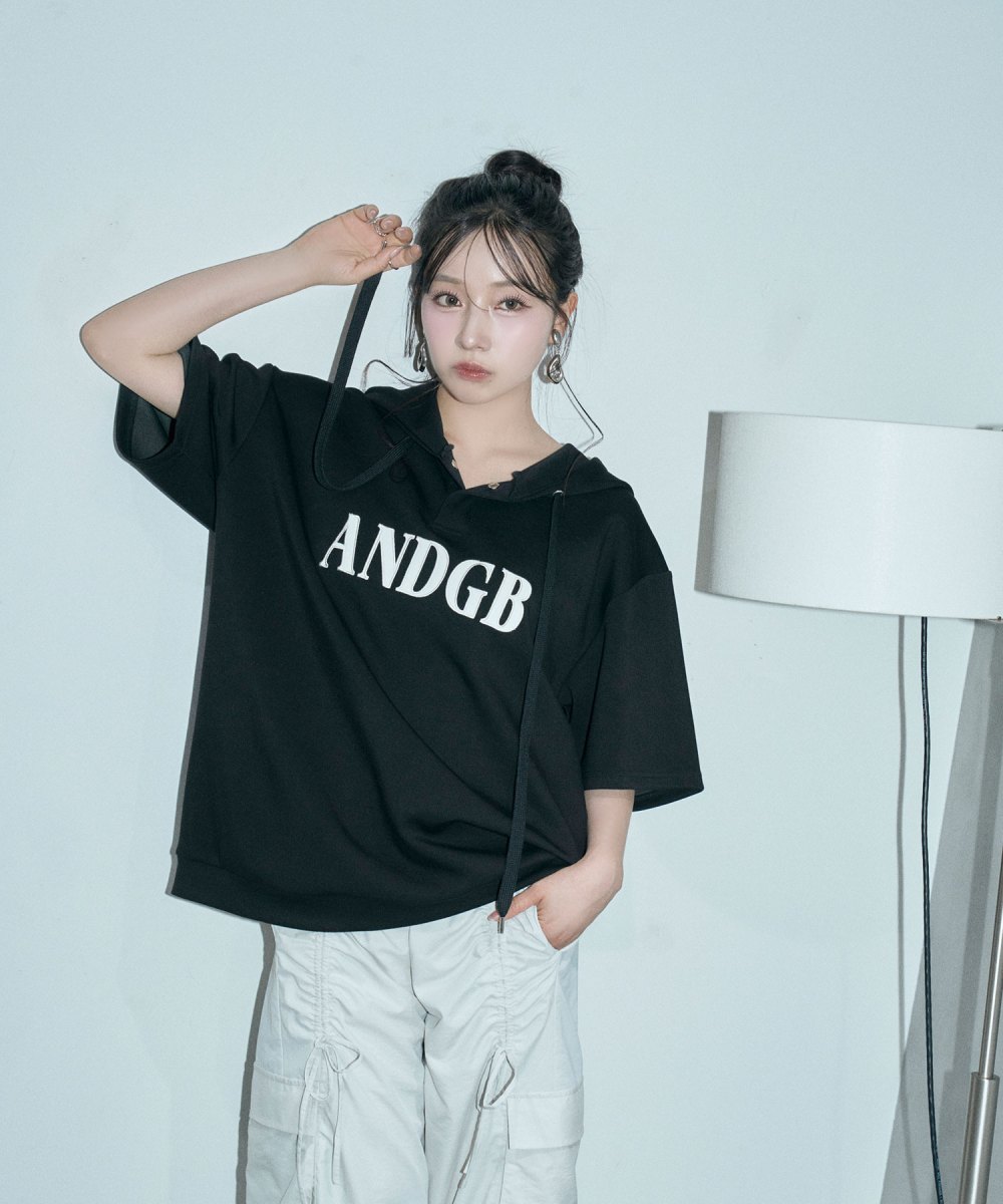 【期間限定】UNISEX ポンチプルパーカー ギャザーリボンカーゴパンツ