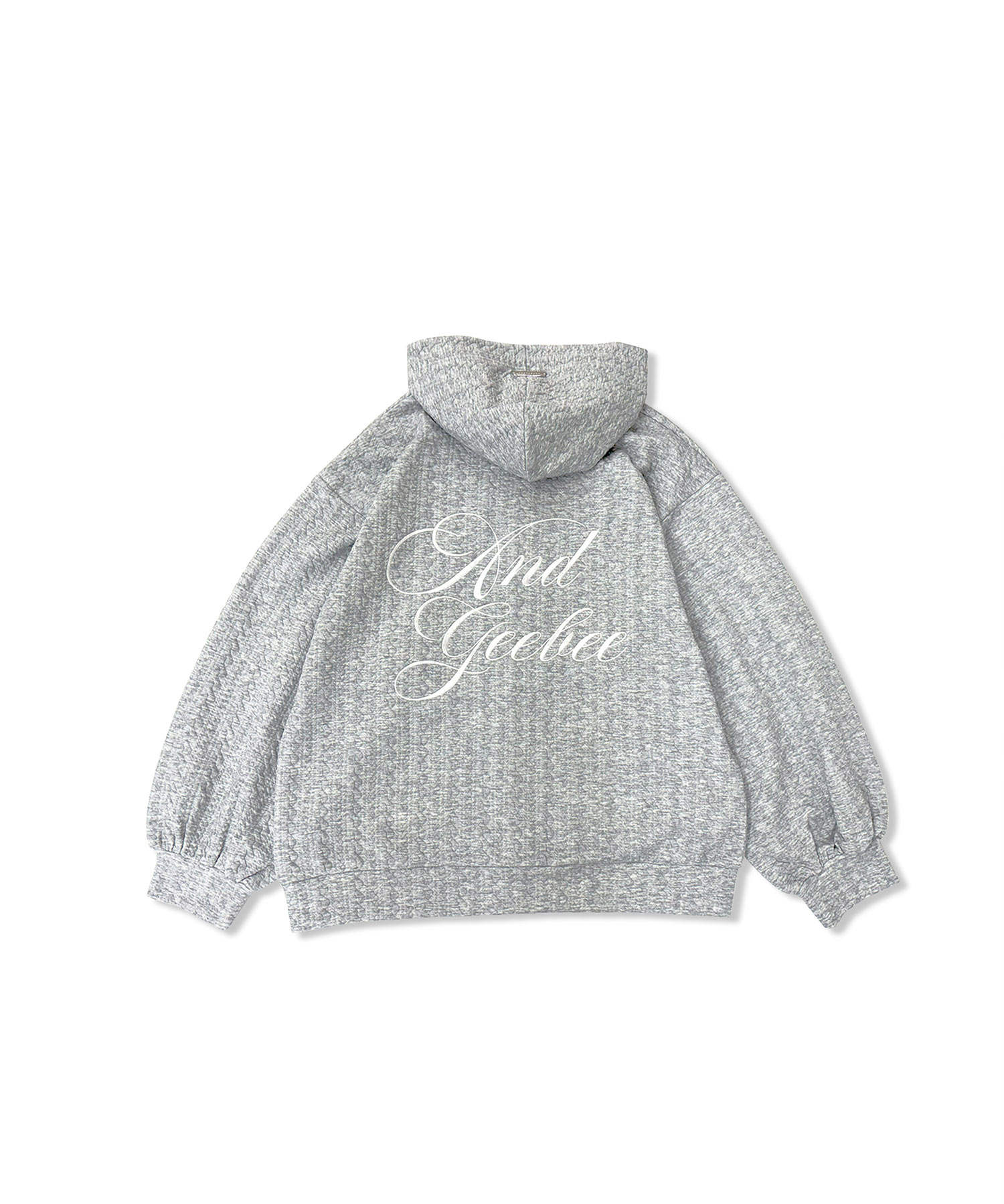 BABYL スケルトンデザイン パーカーType2 UNISEX カットケーブルジップパーカー – BUNNY APARTMENT