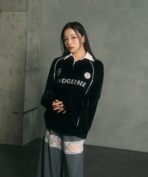 UNISEX パイピングユニフォームトップス
