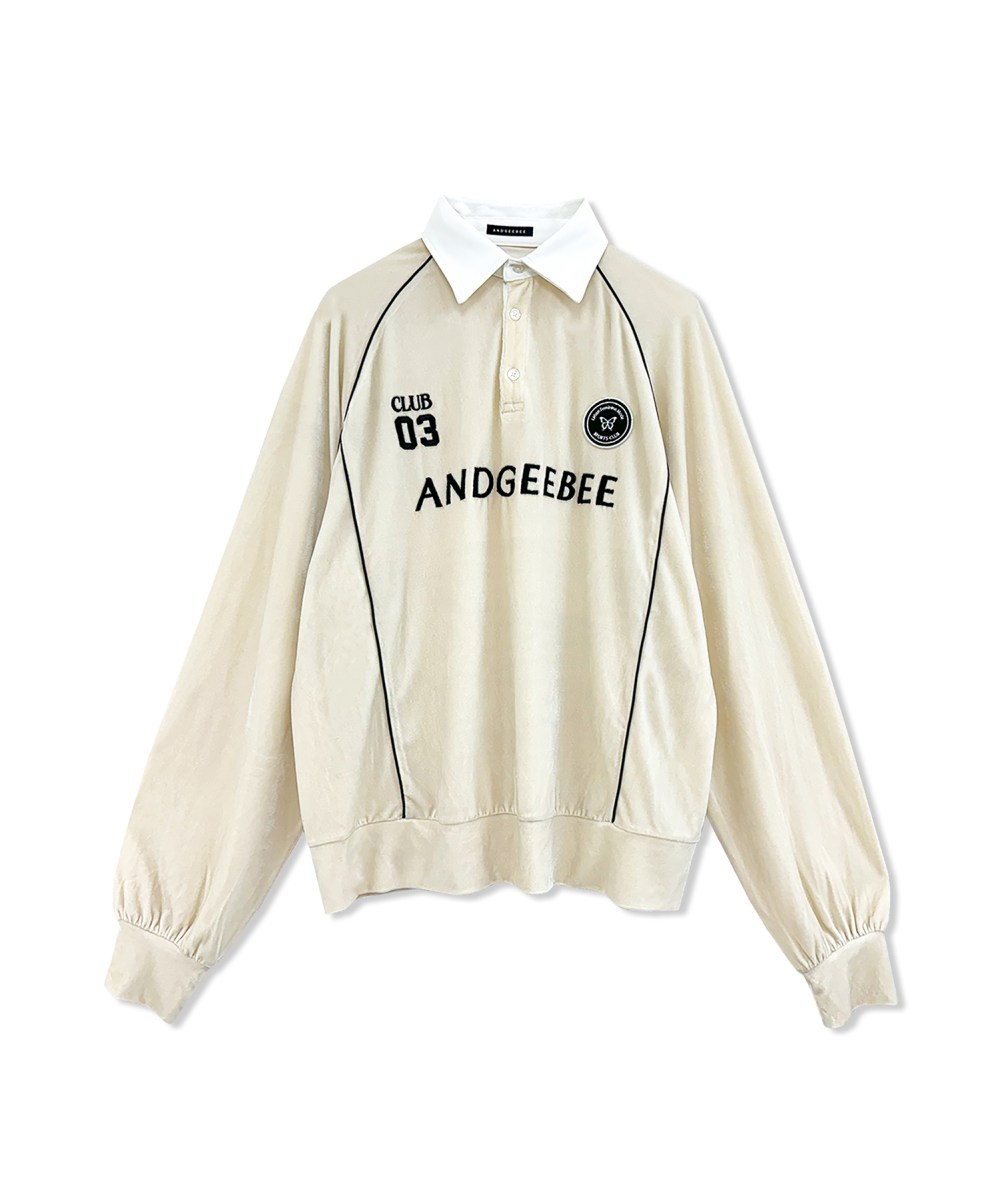 UNISEX パイピングユニフォームトップス