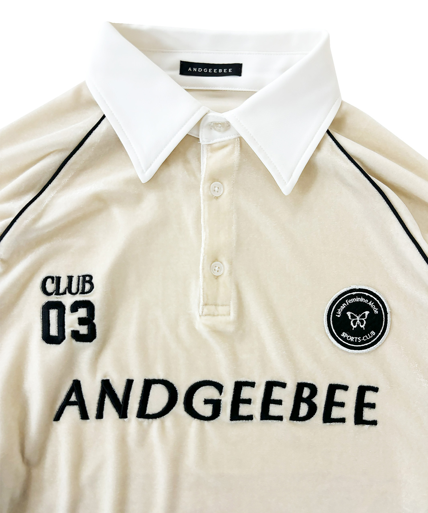 UNISEX パイピングユニフォームトップス