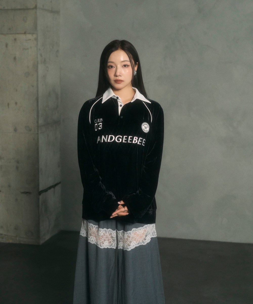 UNISEX パイピングユニフォームトップス
