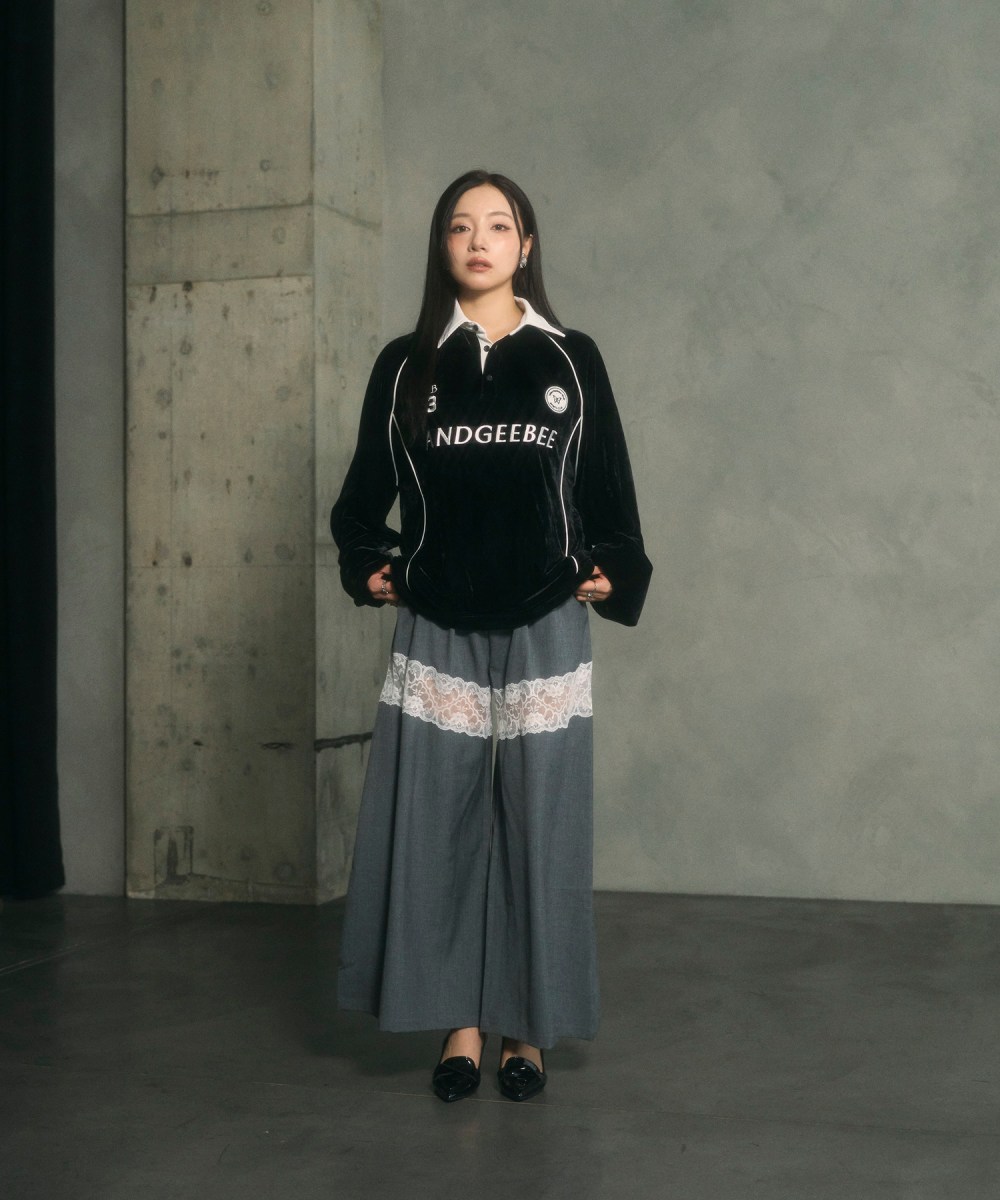 UNISEX パイピングユニフォームトップス