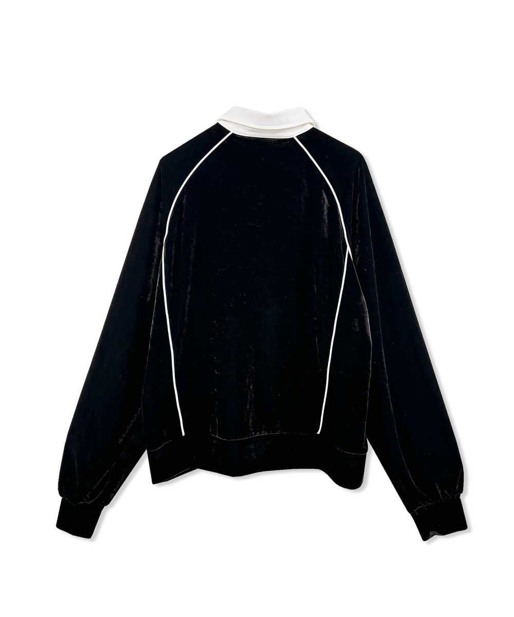 UNISEX パイピングユニフォームトップス