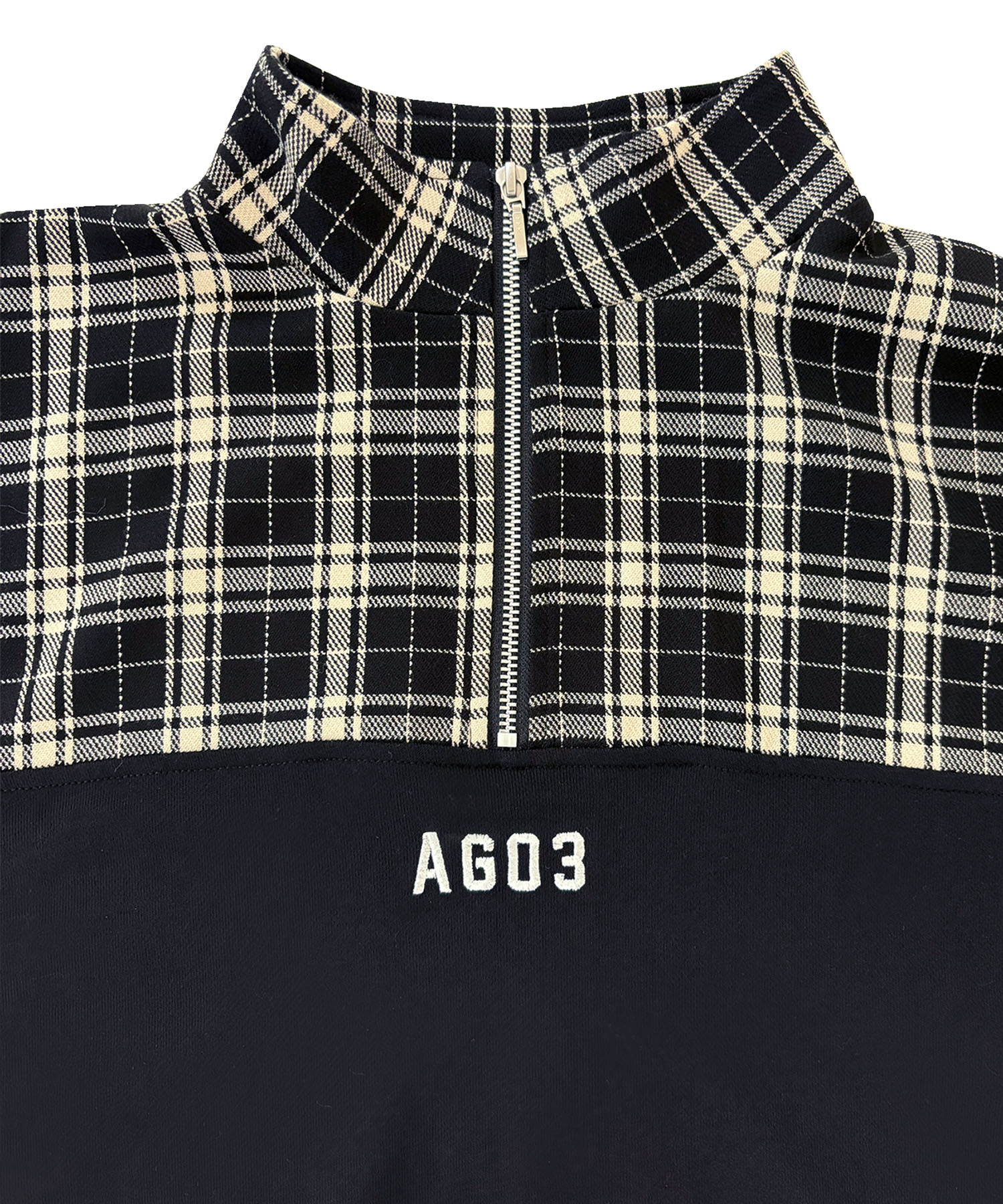 UNISEX チェックドッキングスウェット