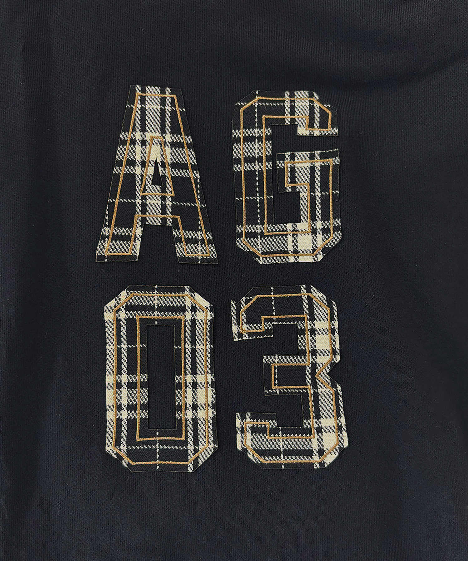 UNISEX 2WAYチェックロゴスウェットパンツ