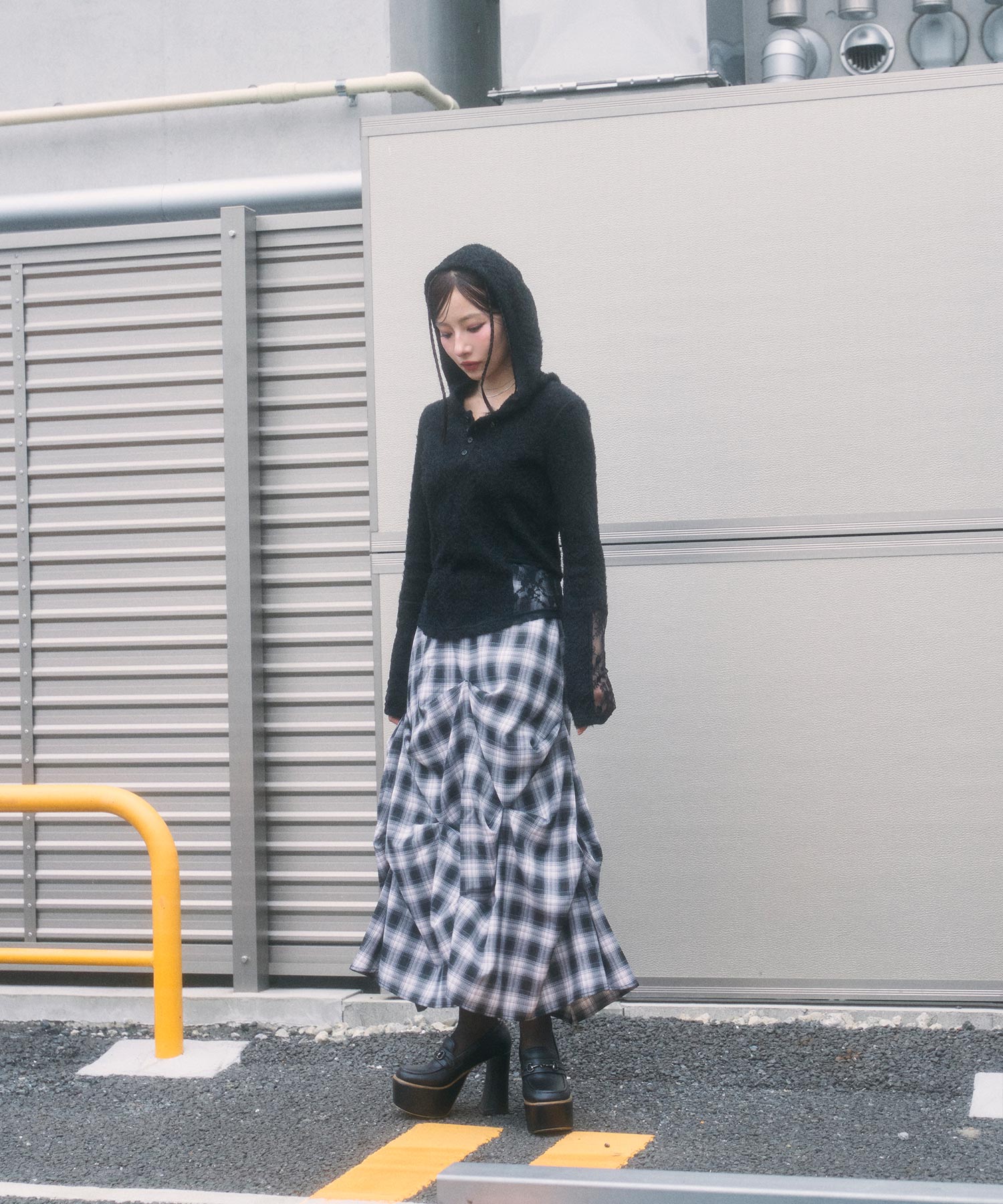 再値下げ！お早めに！AP STUDIOリブスカートパンツ セール】サテンワイドパンツ（その他パンツ）｜AP STUDIO