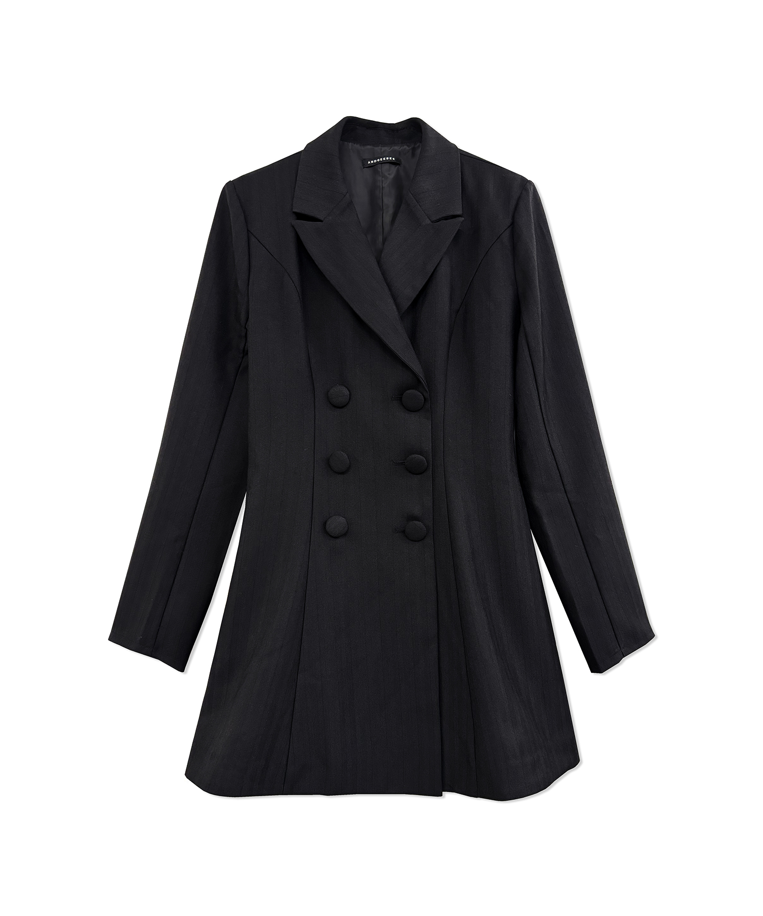 ダブルボタンジャケットワンピ