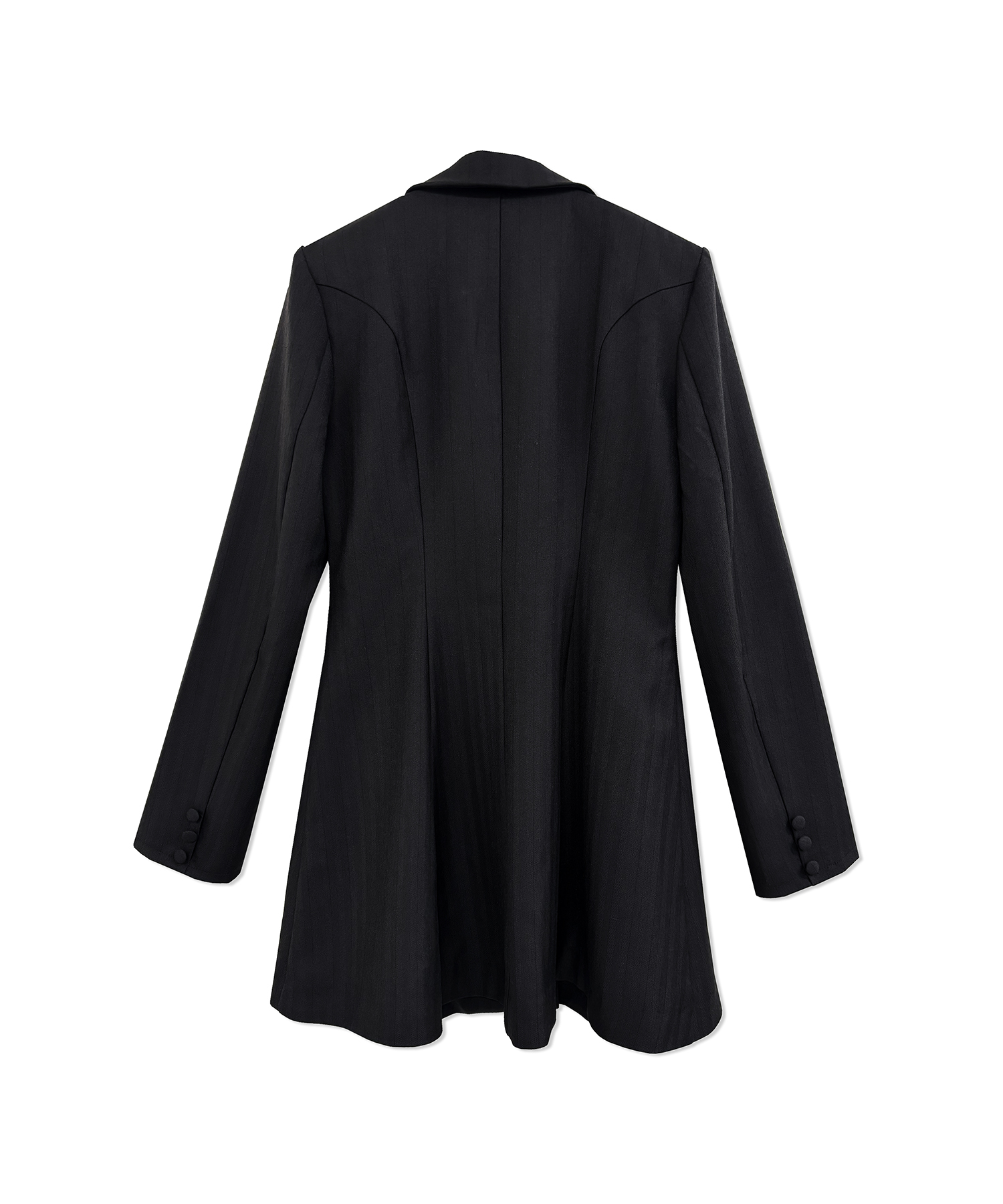 ダブルボタンジャケットワンピ