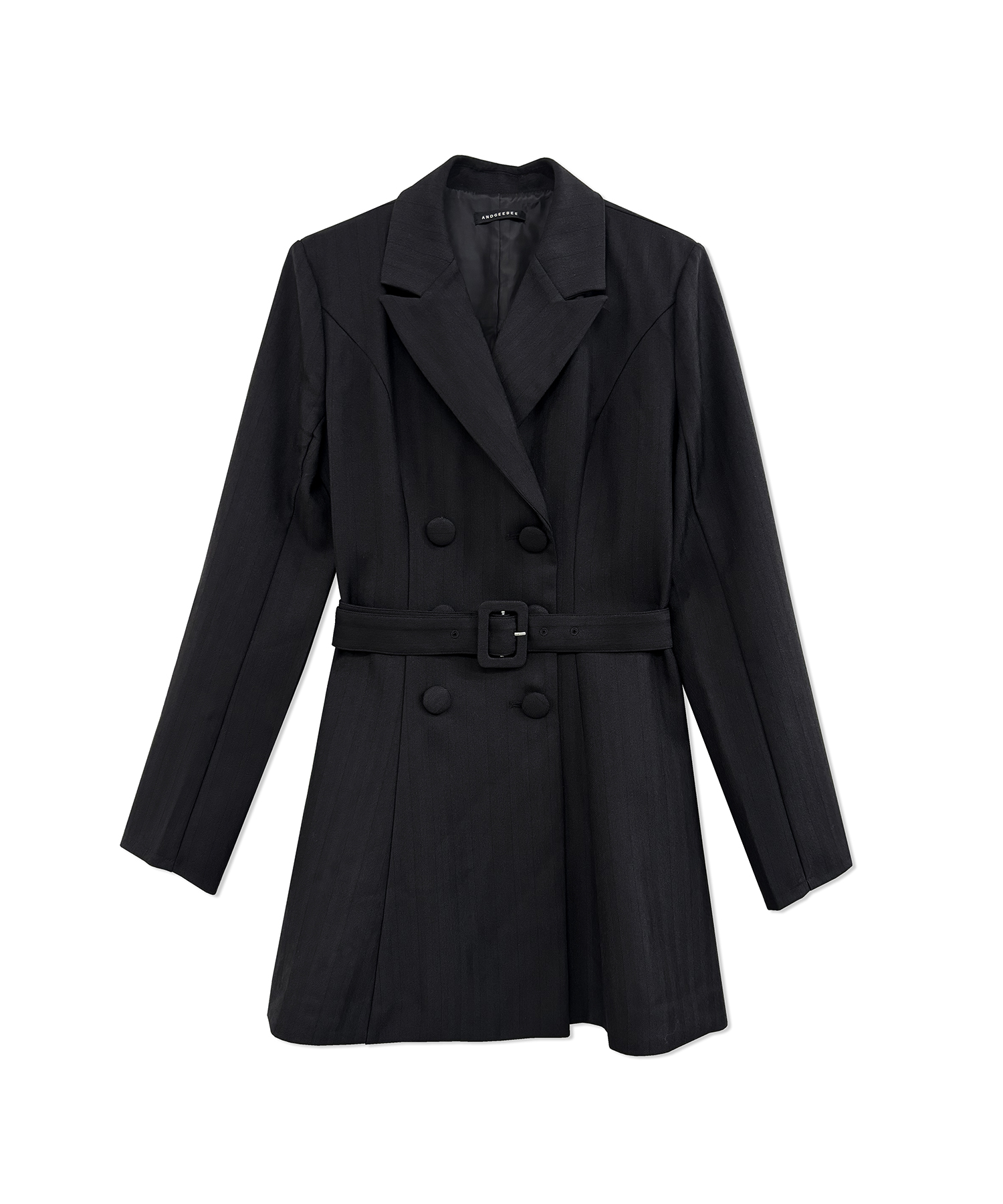 ダブルボタンジャケットワンピ