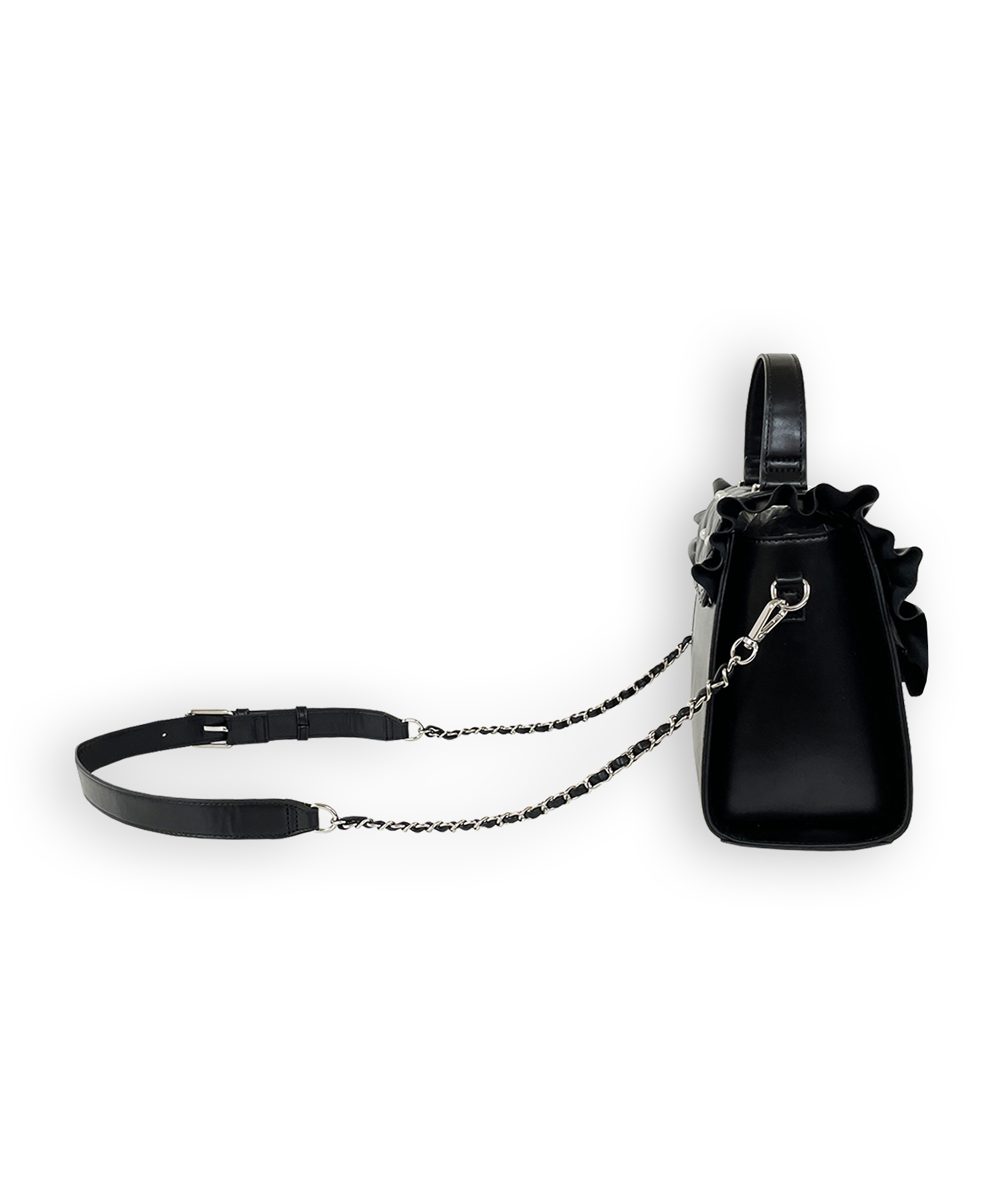 ハートロゴパールキルティングバッグ