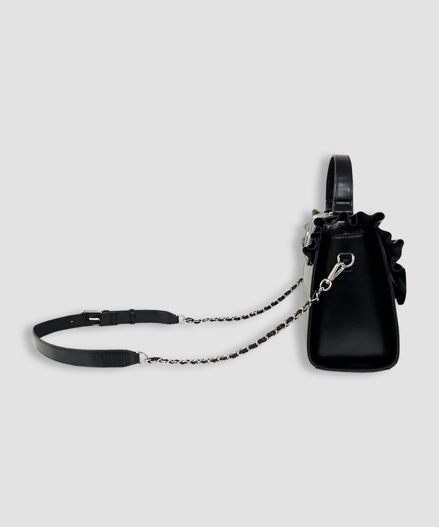 Honey Cinnamon ハートロゴパールキルティングバッグ Honey Cinnamon ハンドバッグ ハートロゴパールキルティング