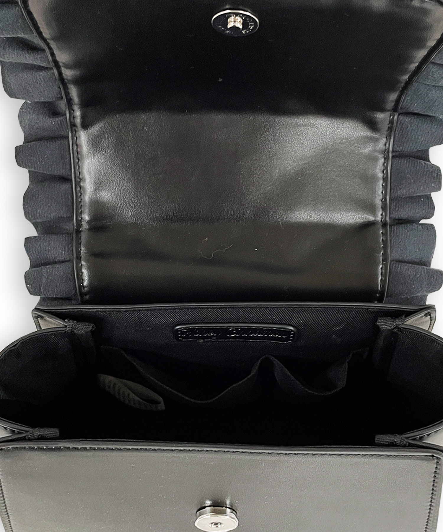 ハートロゴパールキルティングバッグ