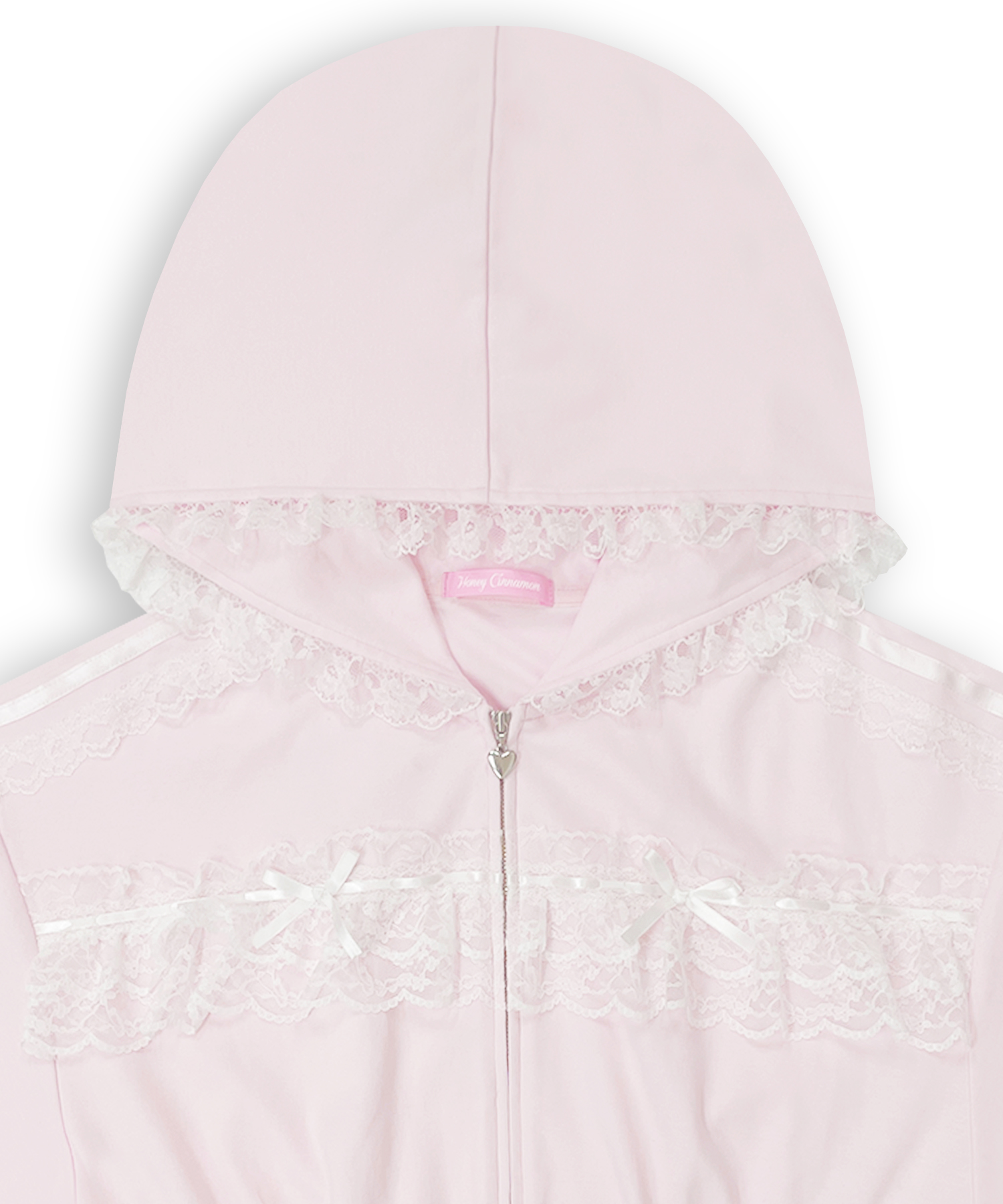 レースフリルパーカーセットアップ