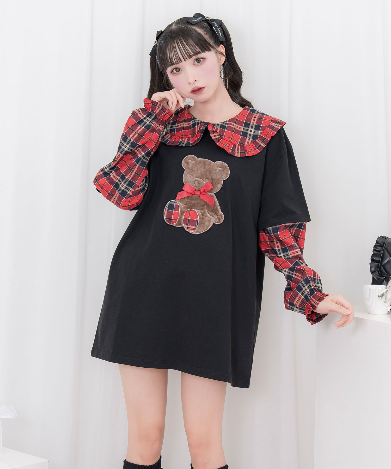 シナモンくんレイヤードロンT – BUNNY APARTMENT