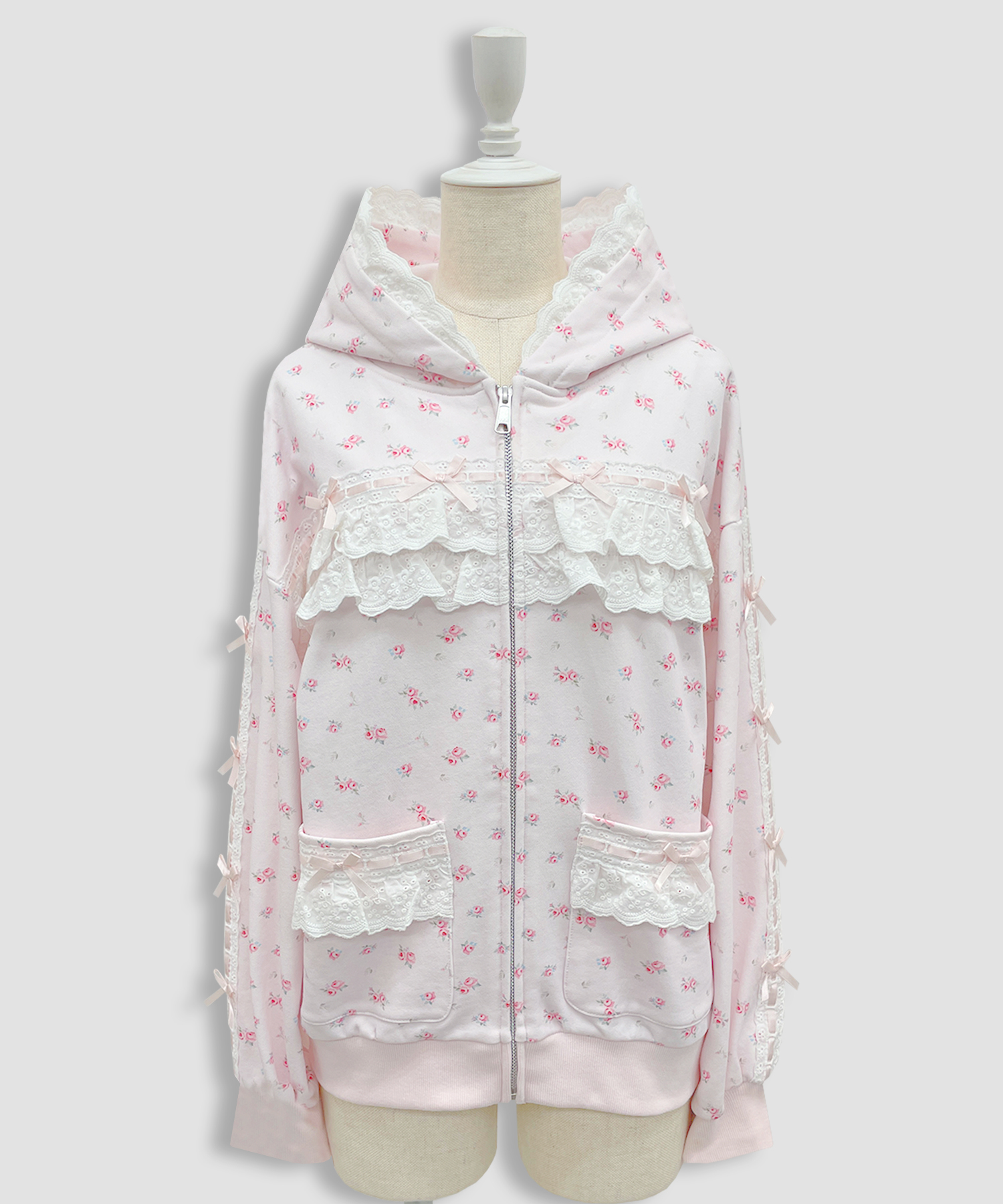 予約販売】コットンフリルジップパーカー – BUNNY APARTMENT