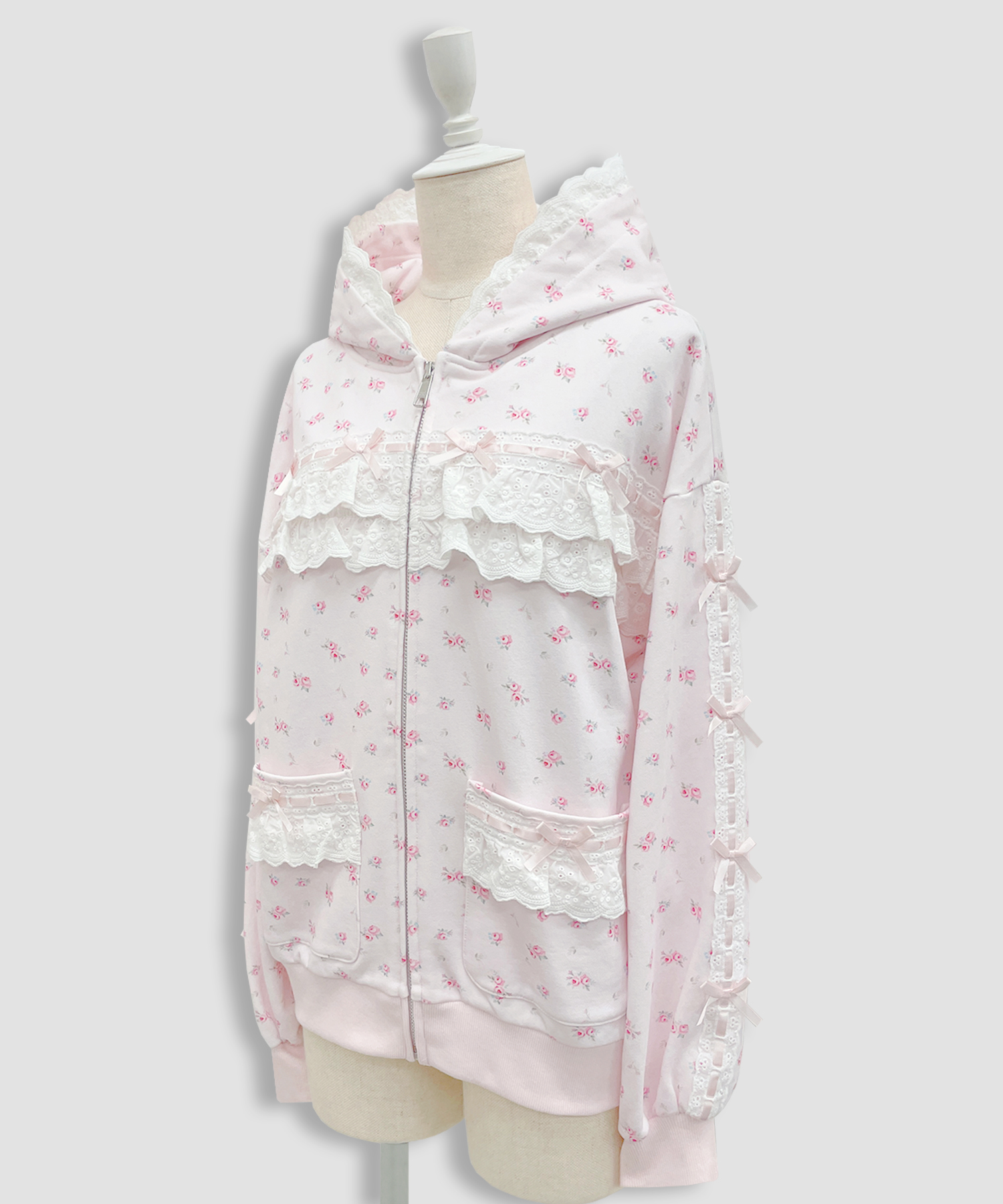 予約販売】コットンフリルジップパーカー – BUNNY APARTMENT
