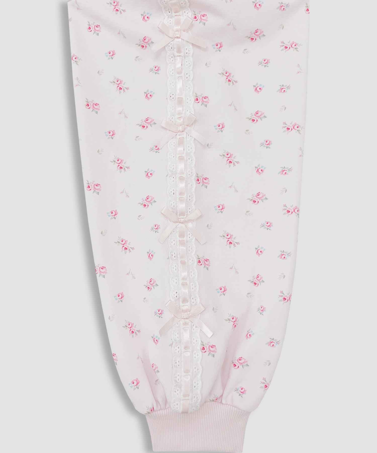 コットンフリルジップパーカー