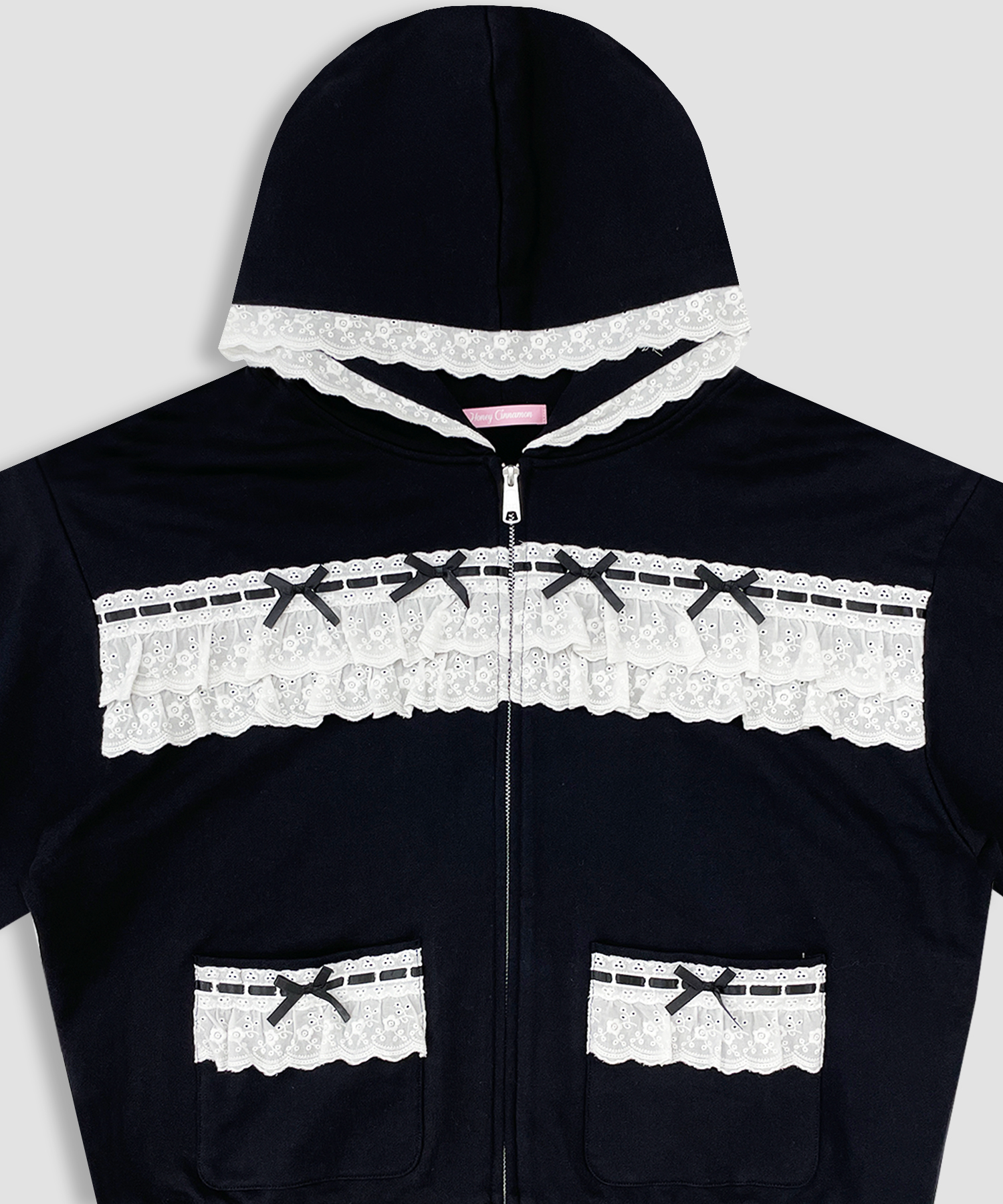 コットンフリルジップパーカー – BUNNY APARTMENT