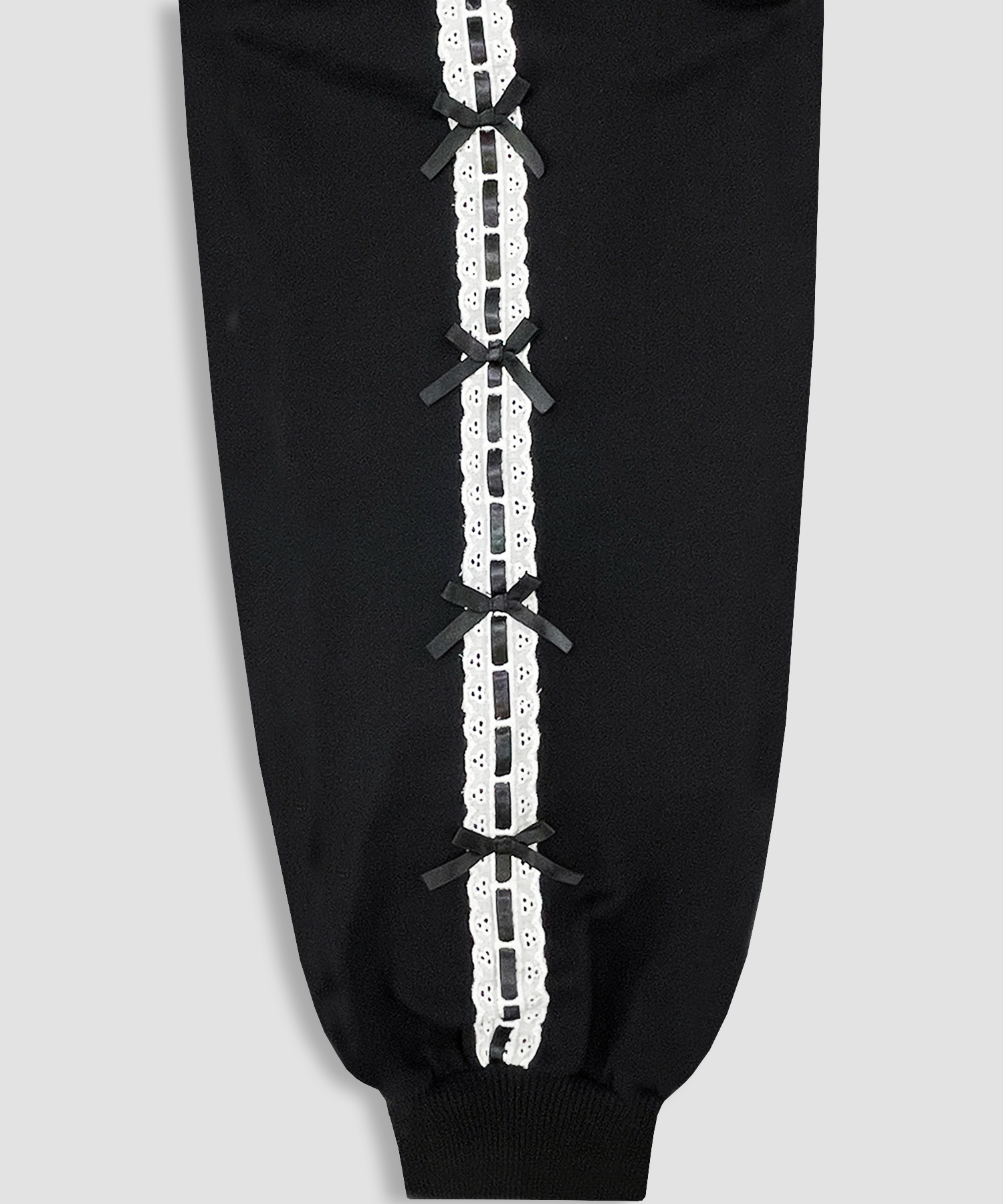 コットンフリルジップパーカー