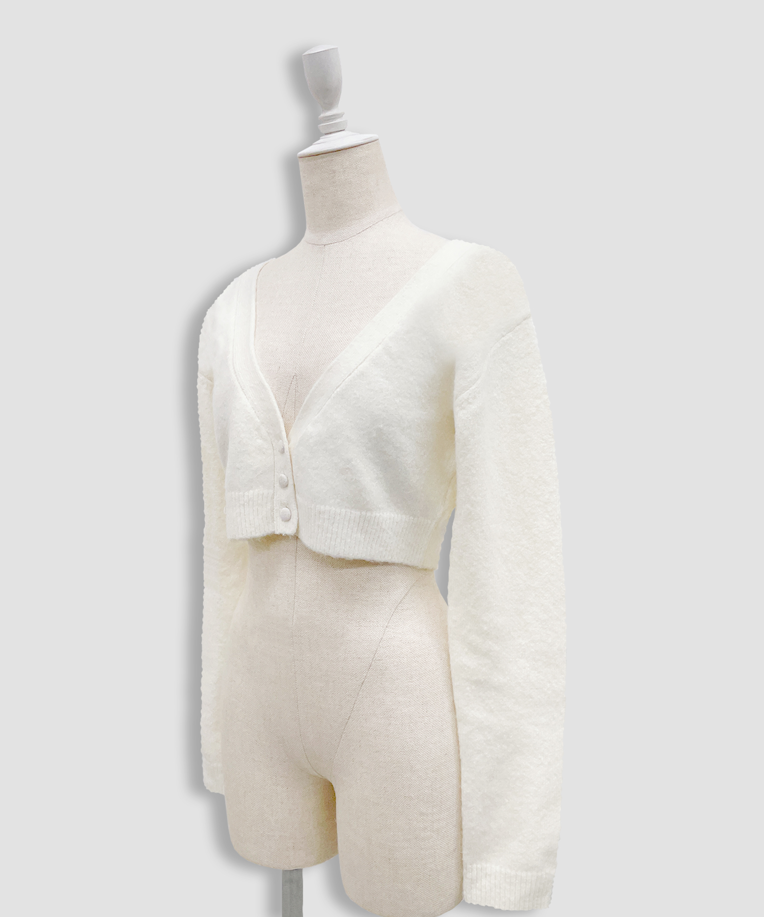 ハートチェックキャミワンピニットセットアップ