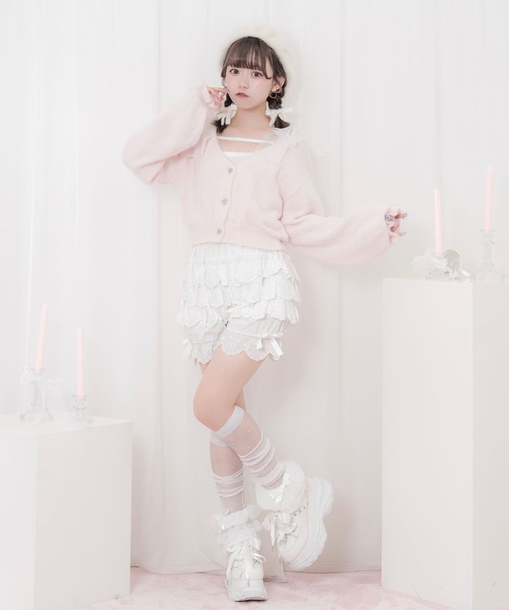 フェザーニットカーディガンキャミセット – BUNNY APARTMENT