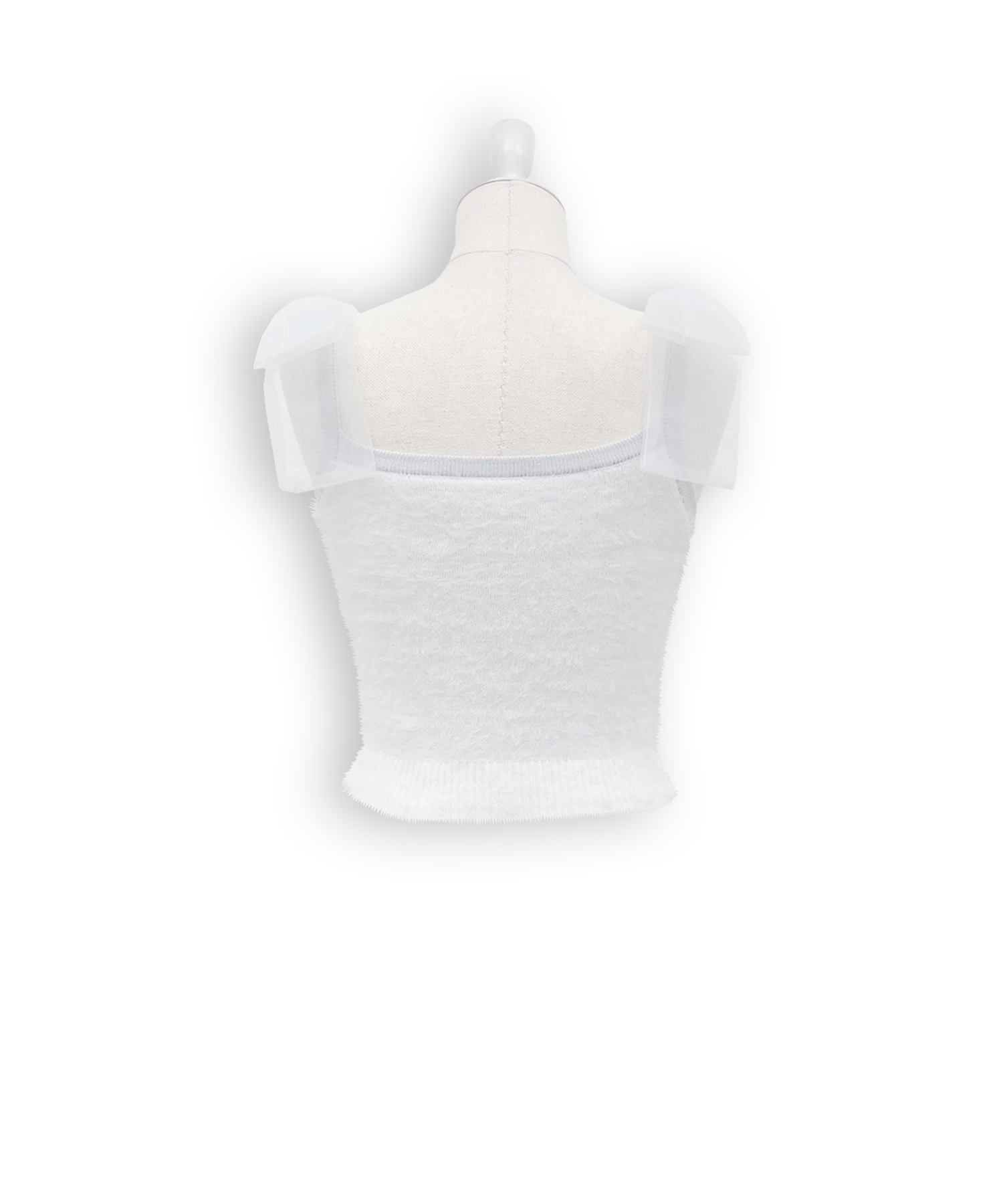 フェザーニットカーディガンキャミセット