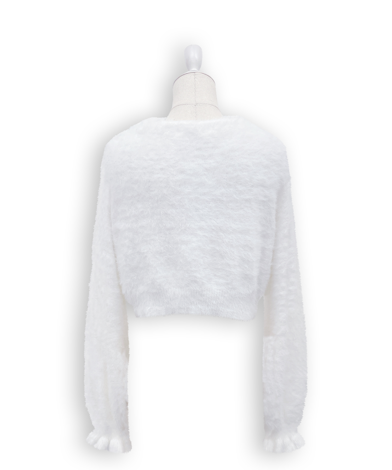 フェザーニットカーディガンキャミセット