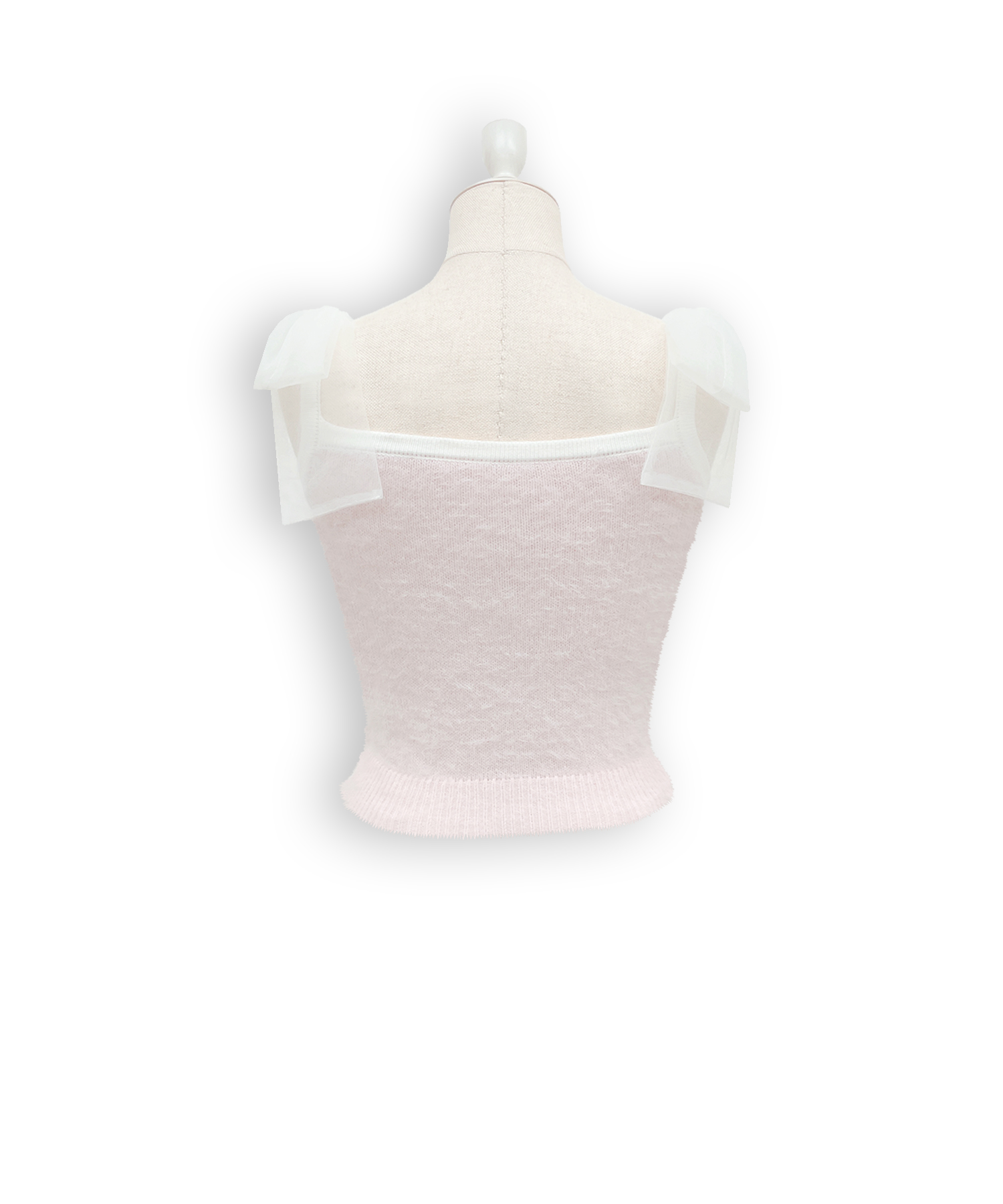 フェザーニットカーディガンキャミセット