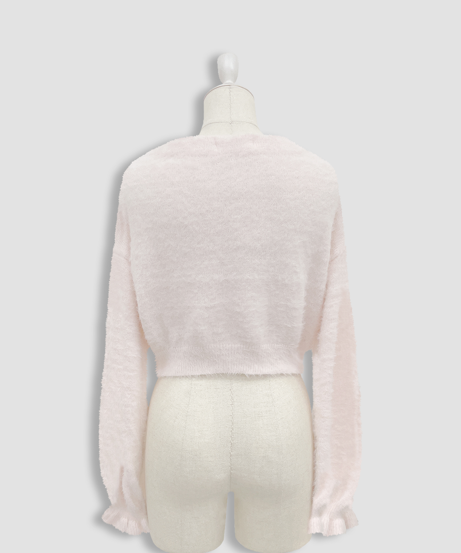 フェザーニットカーディガンキャミセット