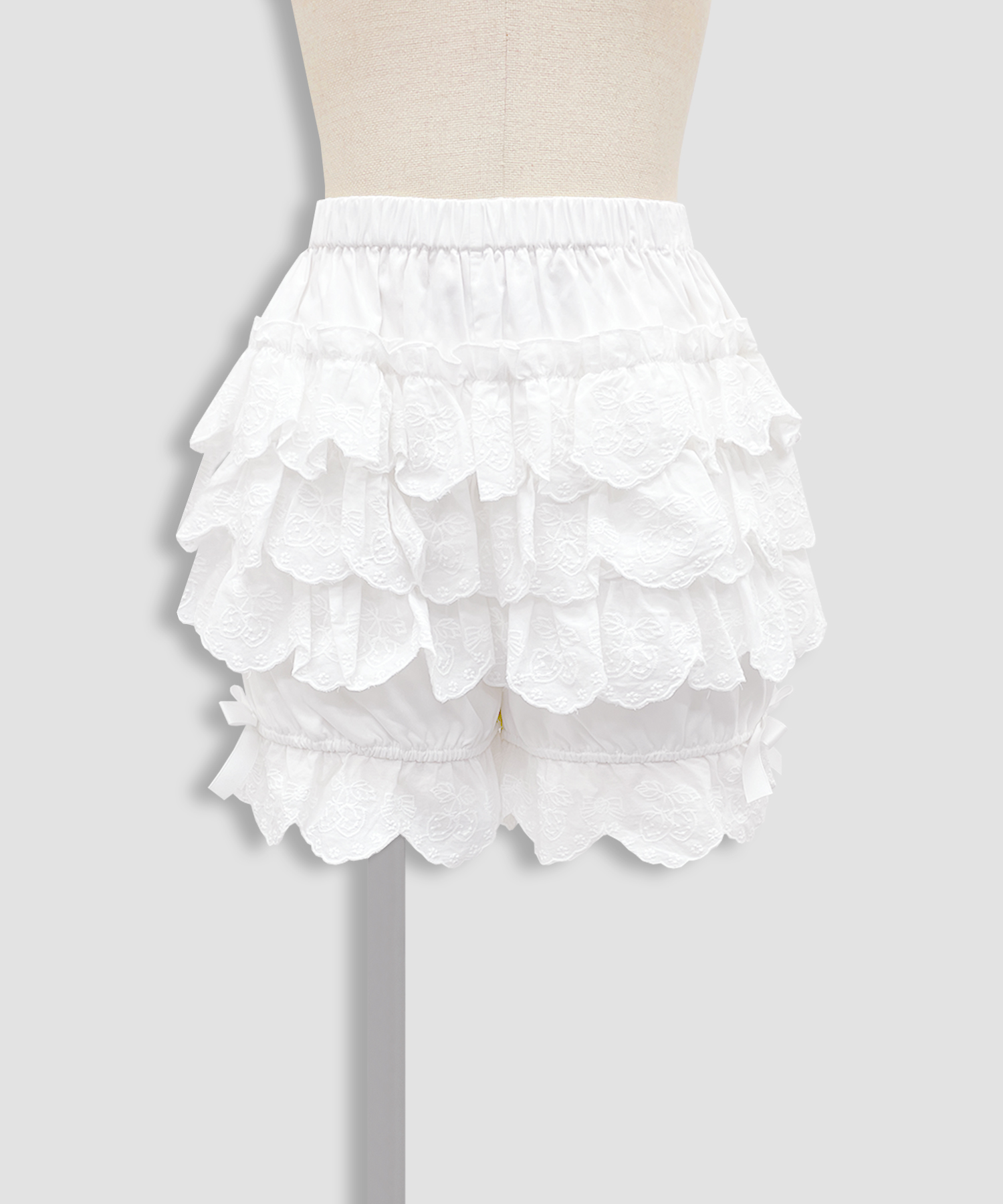 コットンレースふりふりパンツ