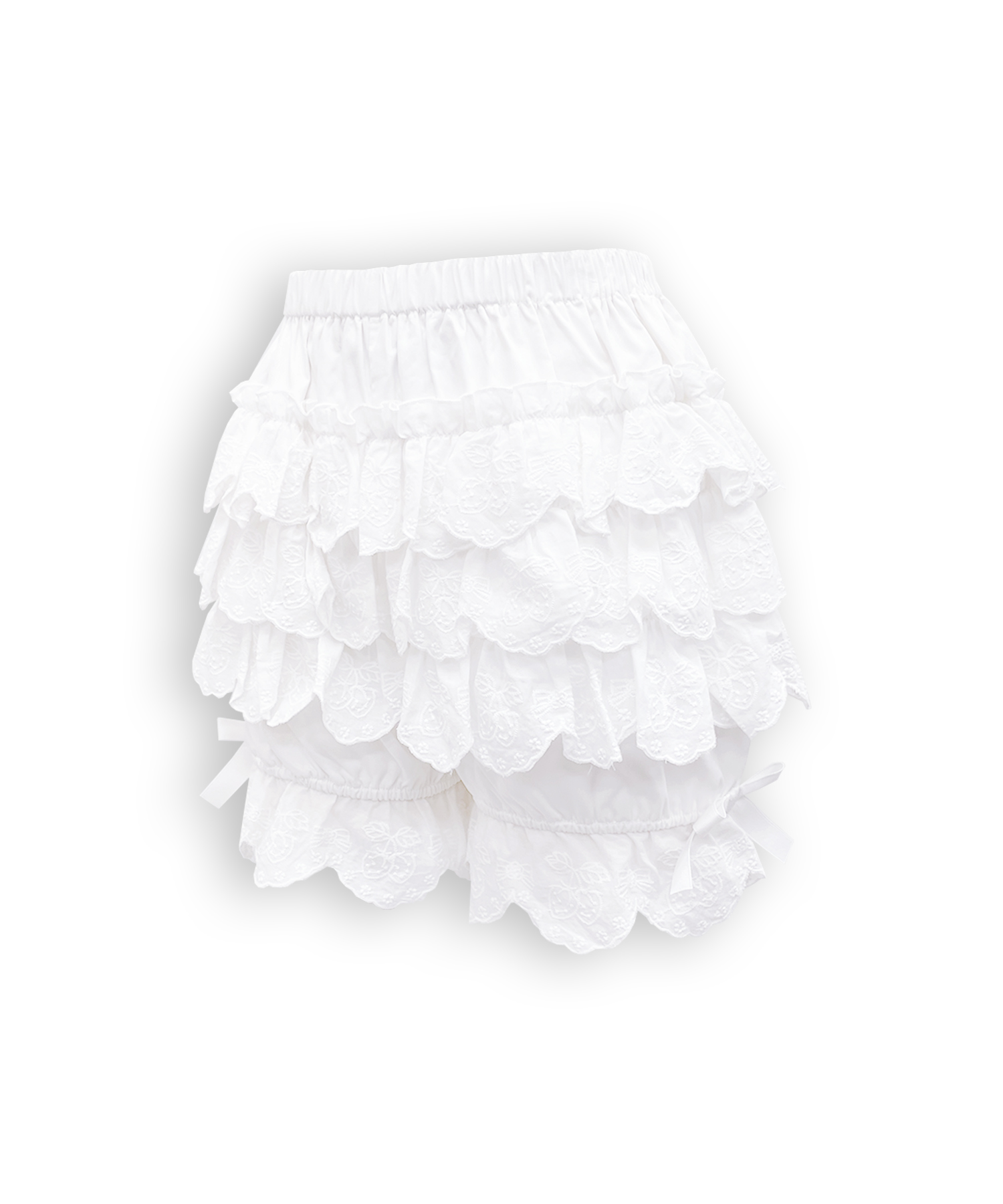 コットンレースふりふりパンツ
